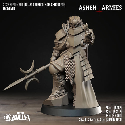 Bullet Crusade | Holy Shogunate - Observer - in 12k - by Ashen Armies
