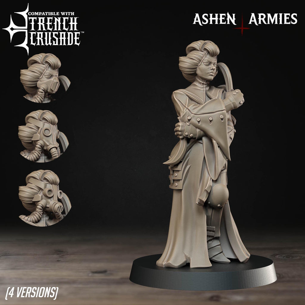 Bullet Crusade | Holy Shogunate - Akane, the Combat Medic - in 12k - by Ashen Armies