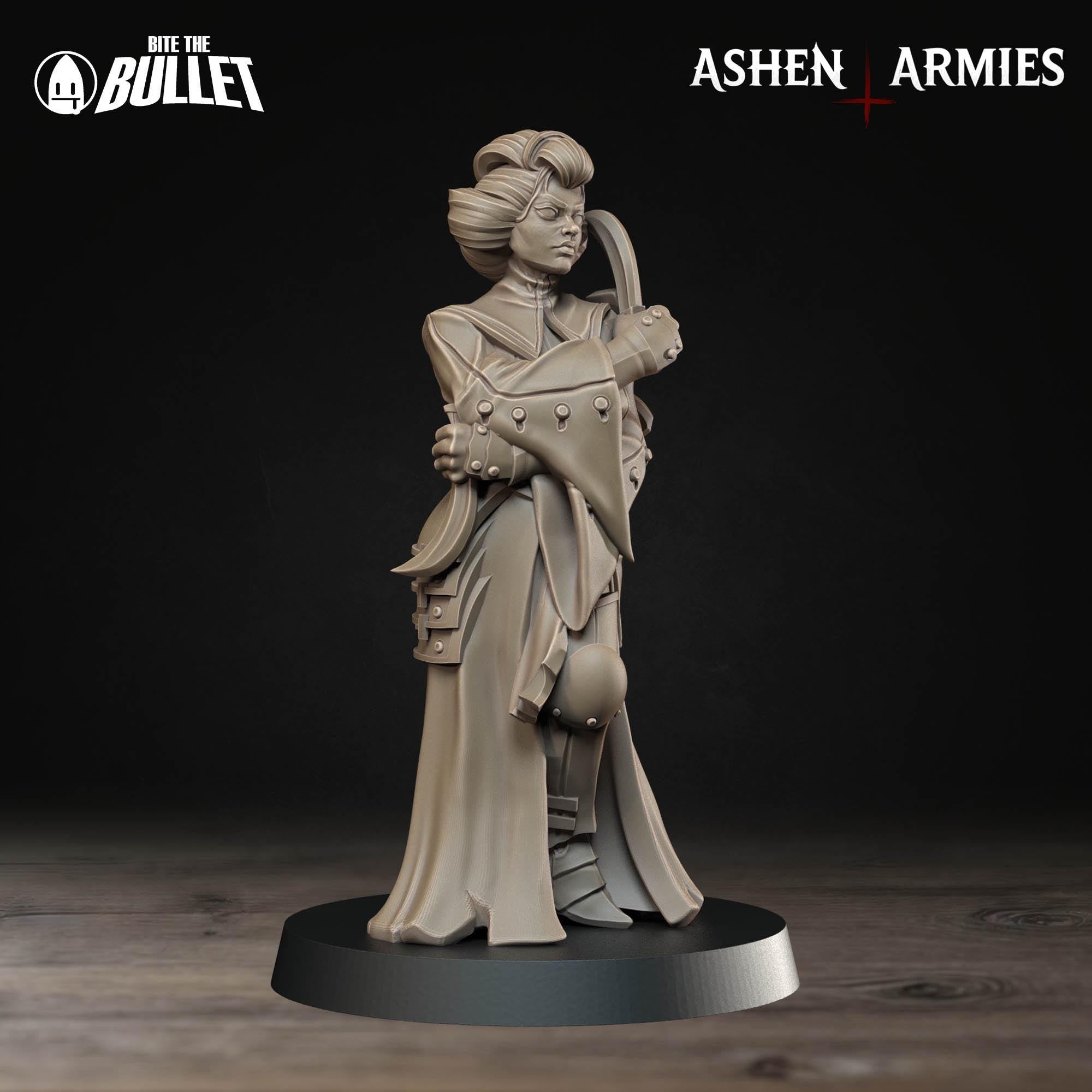 Bullet Crusade | Holy Shogunate - Akane, the Combat Medic - in 12k - by Ashen Armies