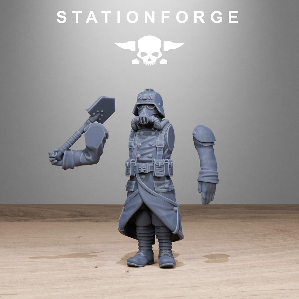 GrimGuard Chill Squad  10 Models - in 12k - by Station Forge