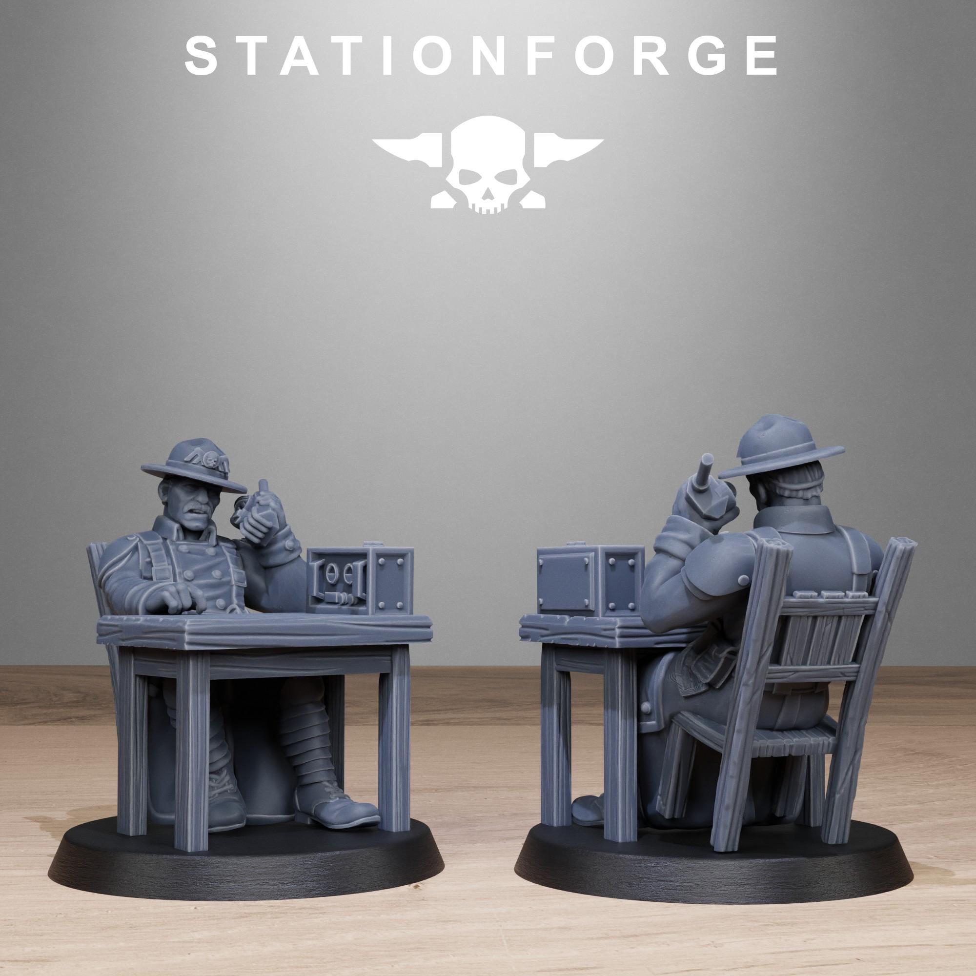 GrimGuard Chill Squad  10 Models - in 12k - by Station Forge