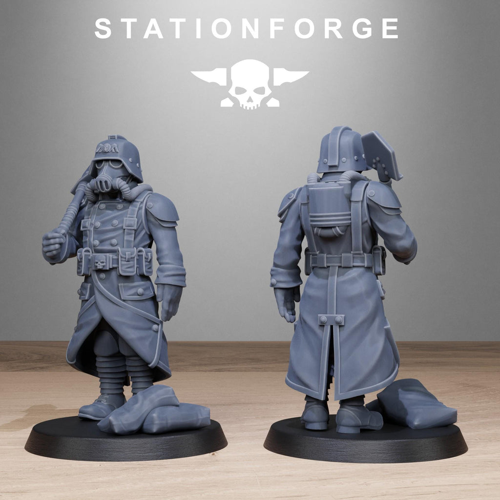 GrimGuard Chill Squad  10 Models - in 12k - by Station Forge