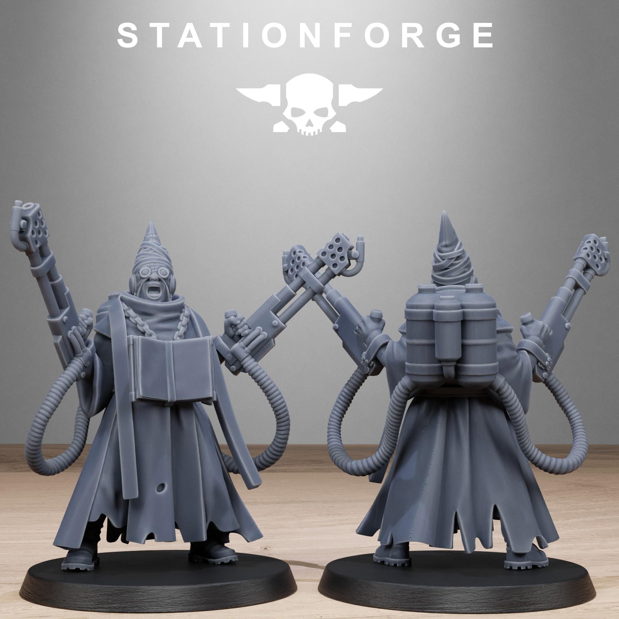 GrimCorp Firers 10 Models - in 12k - by Station Forge