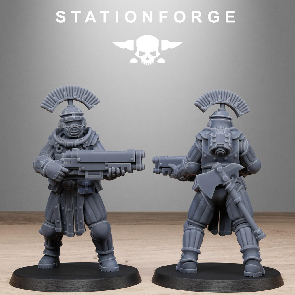GrimCorp Voidliners 10 Models - in 12k - by Station Forge
