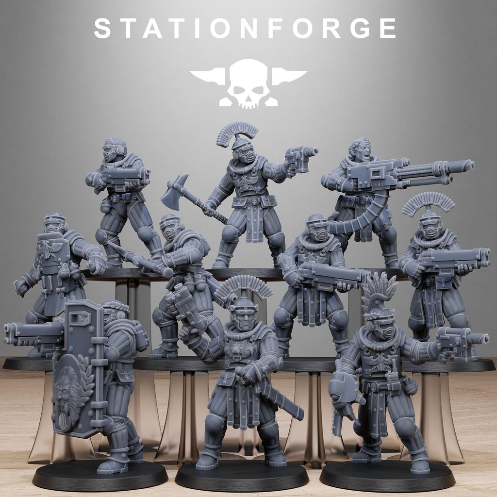 GrimCorp Voidliners 10 Models - in 12k - by Station Forge