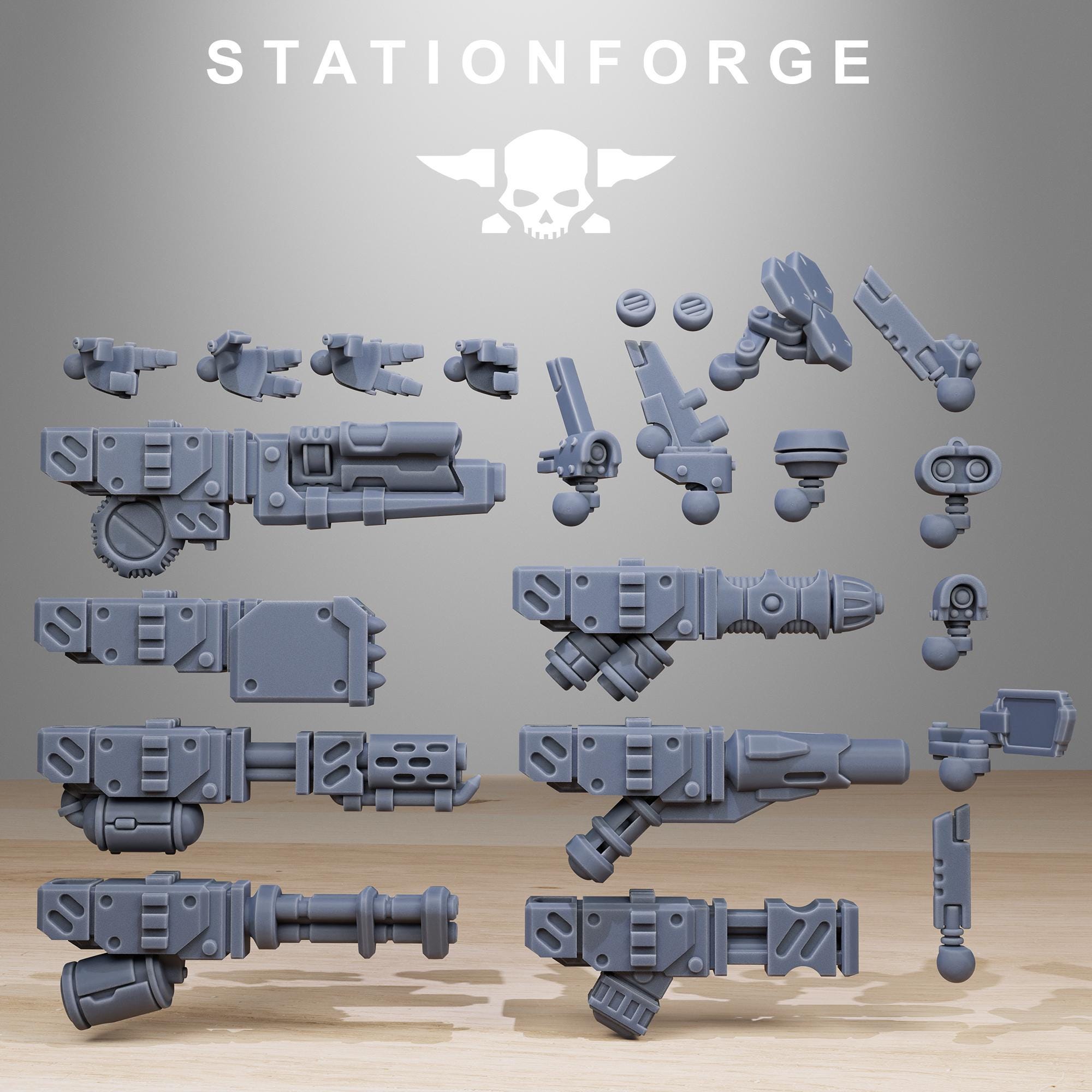 Tarion Strike Mechs Mk1 Builder Kit - in 12k - by Station Forge