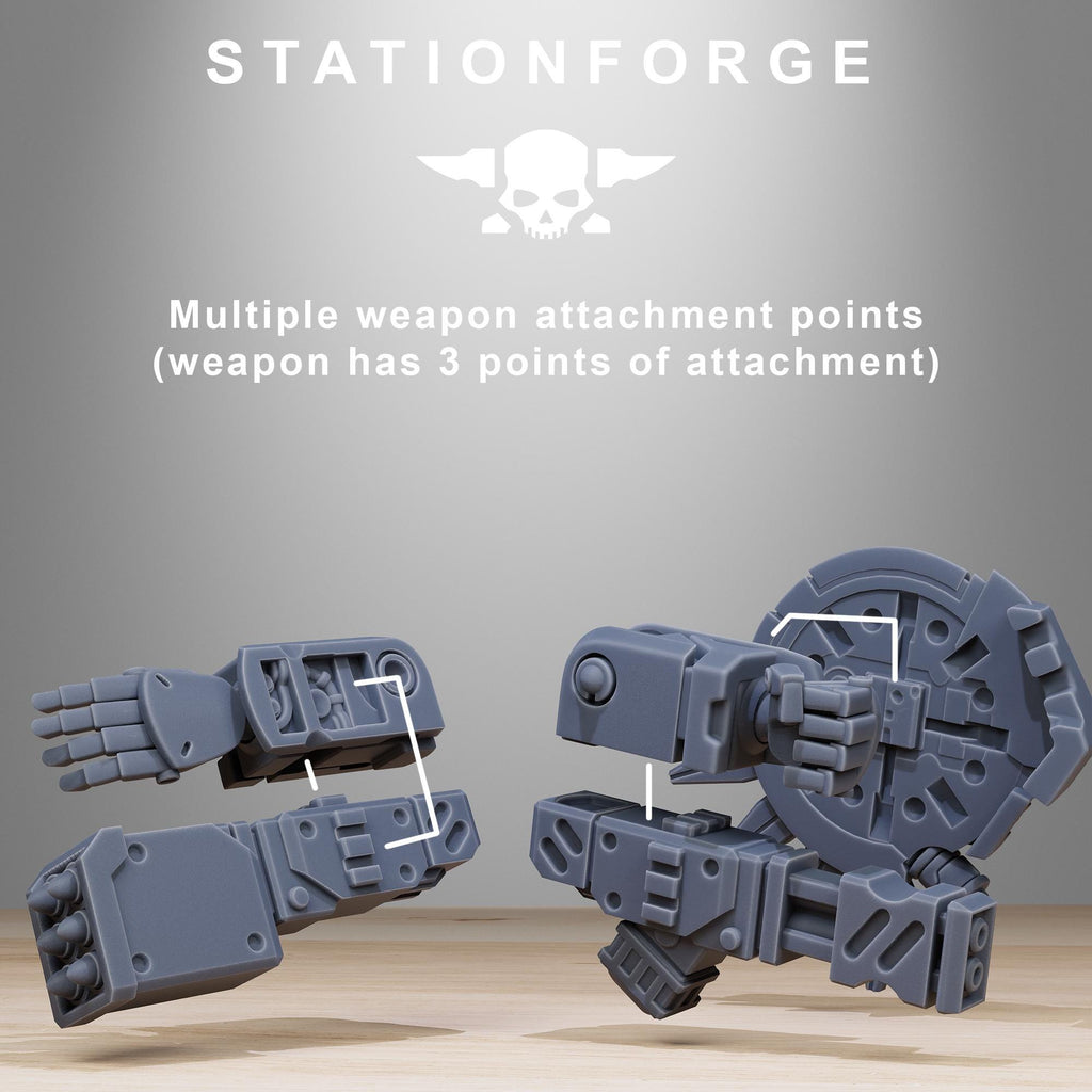 Tarion Elder Mech Mk1 Builder Kit - in 12k - by Station Forge