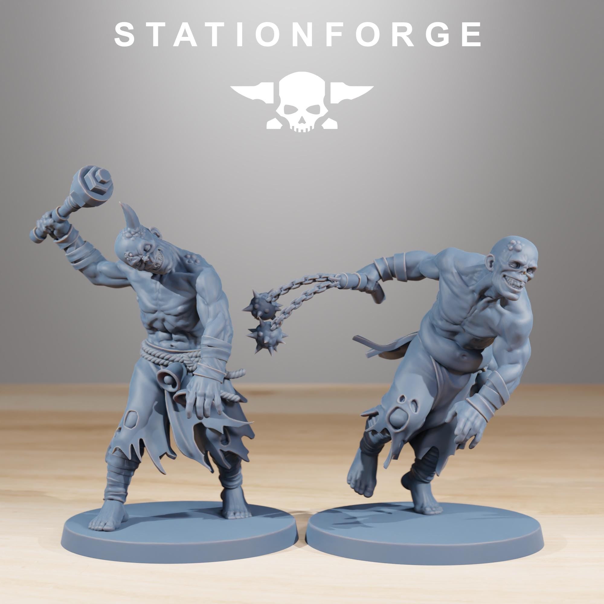 Corrupted Guard Walkers - 12k Resolution - by Station Forge