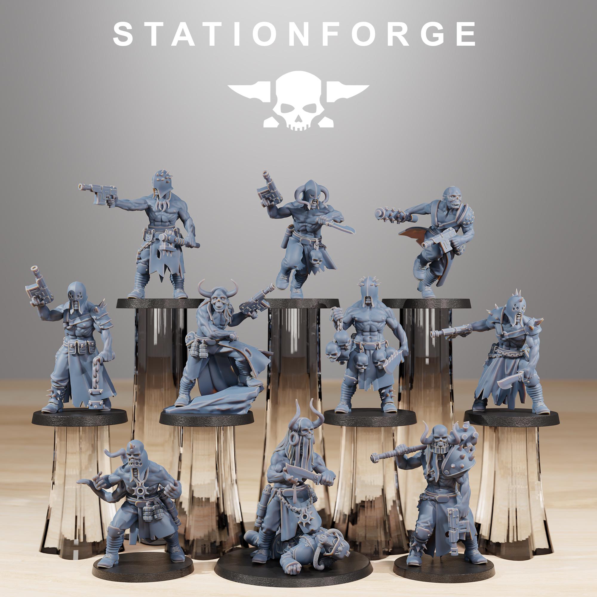 Corrupted Guard Sectarians - 12k Resolution - by Station Forge