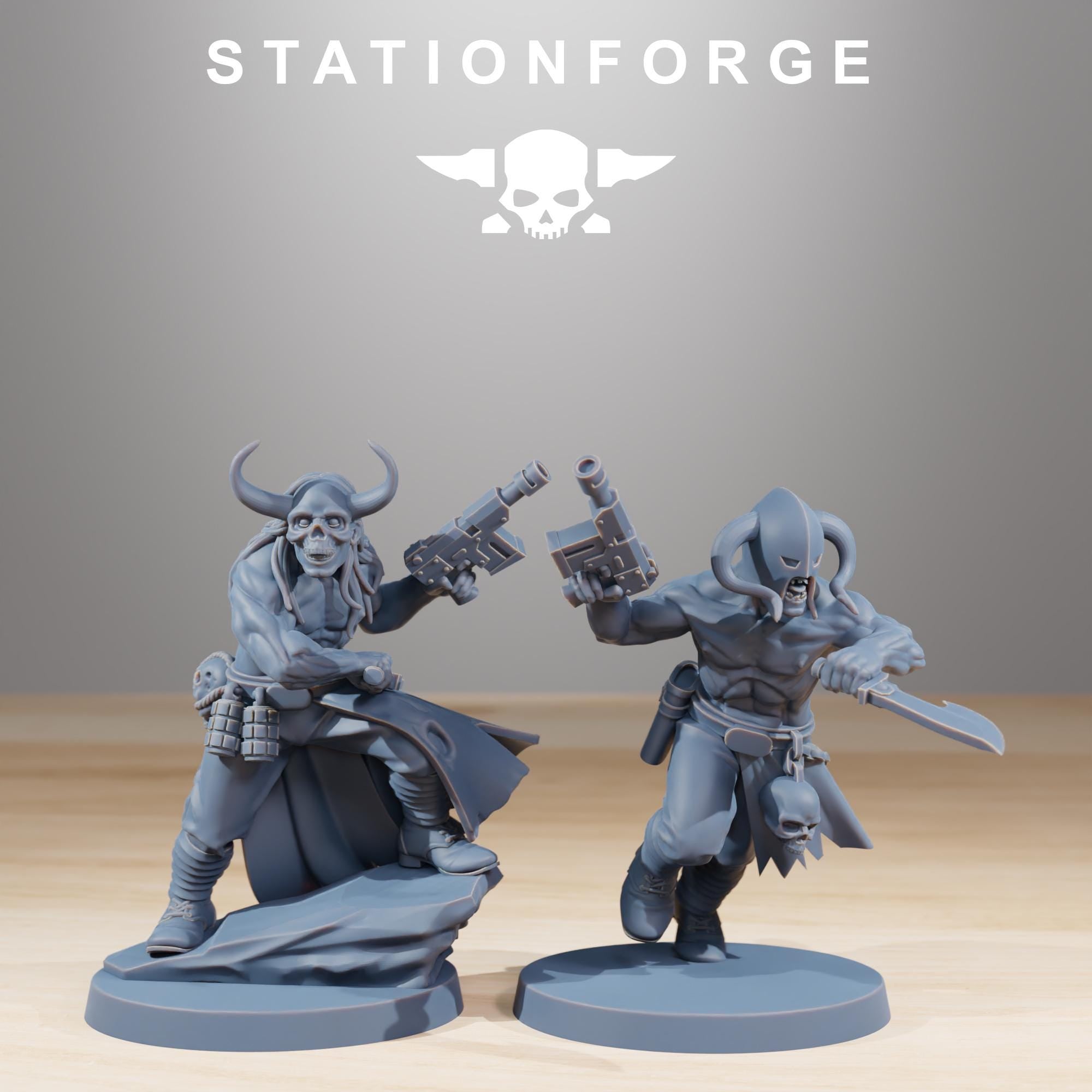 Corrupted Guard Sectarians - 12k Resolution - by Station Forge