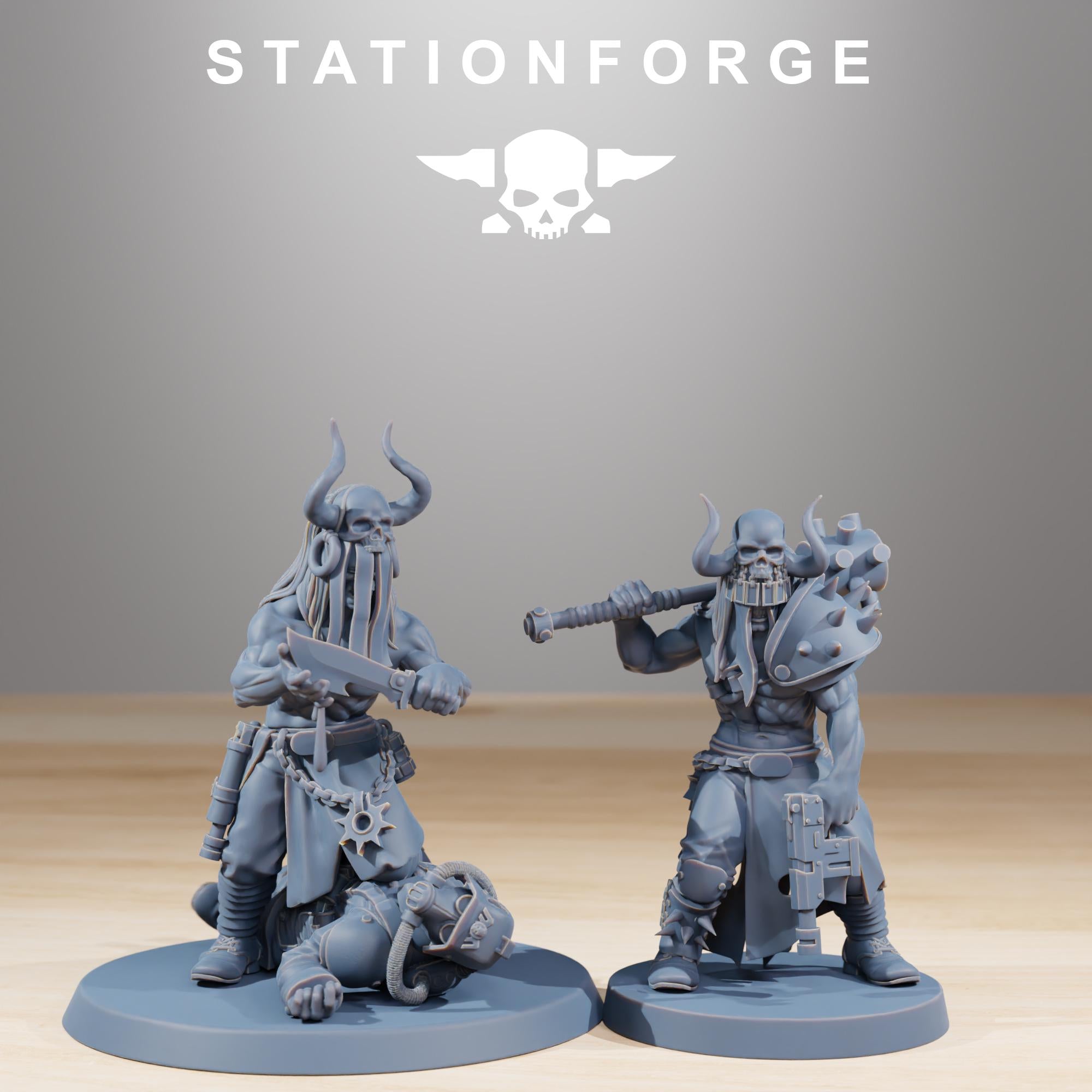 Corrupted Guard Sectarians - 12k Resolution - by Station Forge