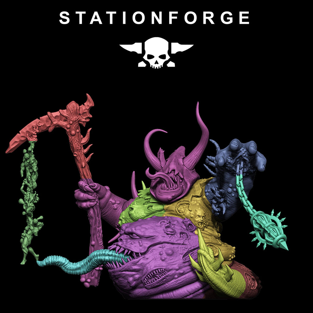 Corrupted Guard Sporeus - 12k Resolution Station Forge
