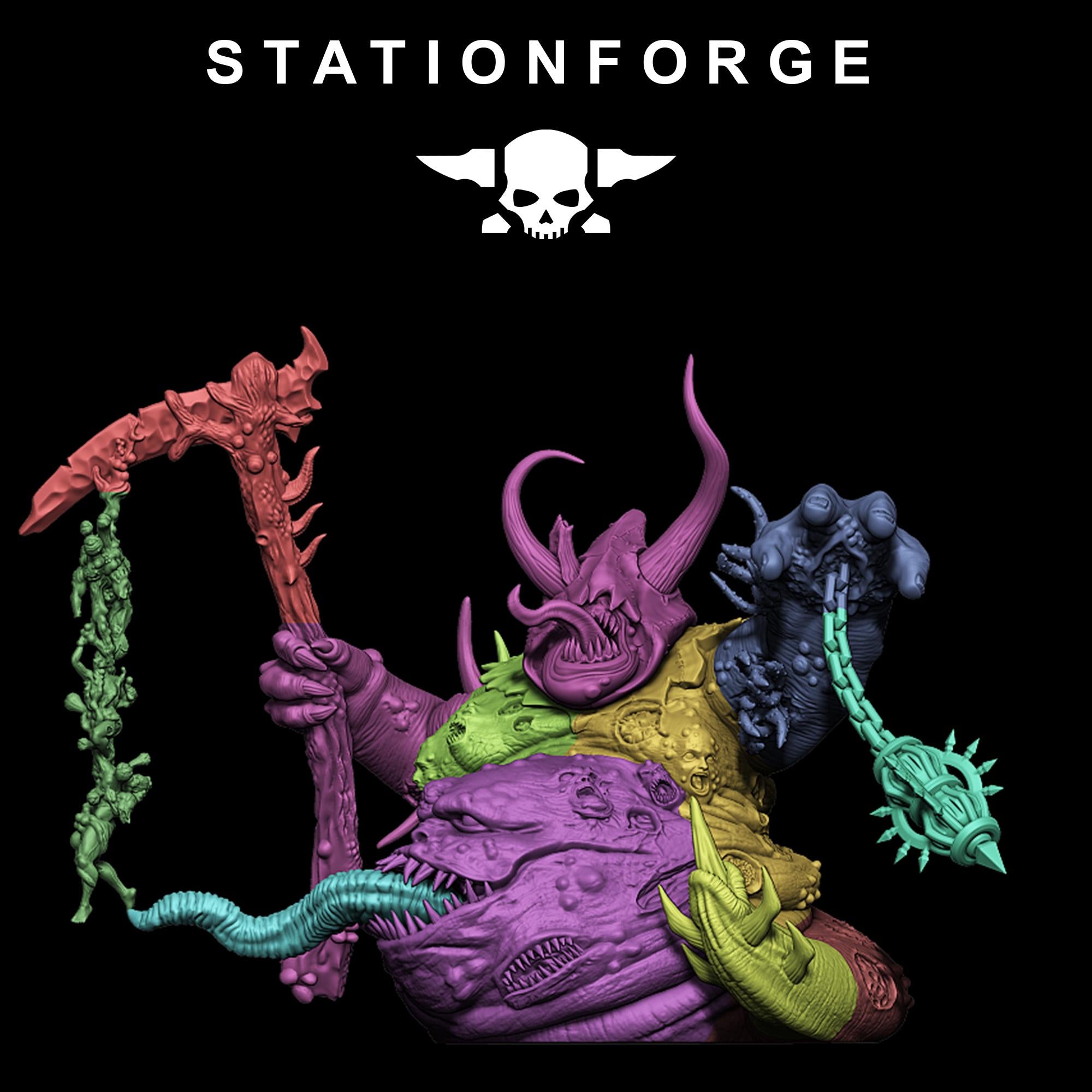 Corrupted Guard Sporeus - 12k Resolution Station Forge