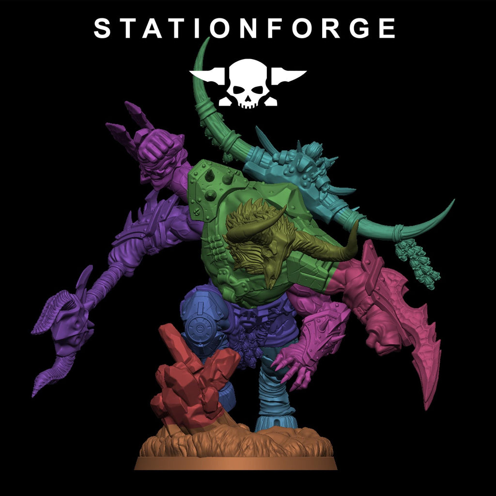 Corrupted Beasts Leader - 12k Resolution Station Forge