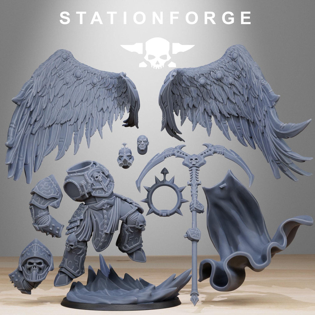Corrupted Archon Angel - 12k Resolution Station Forge