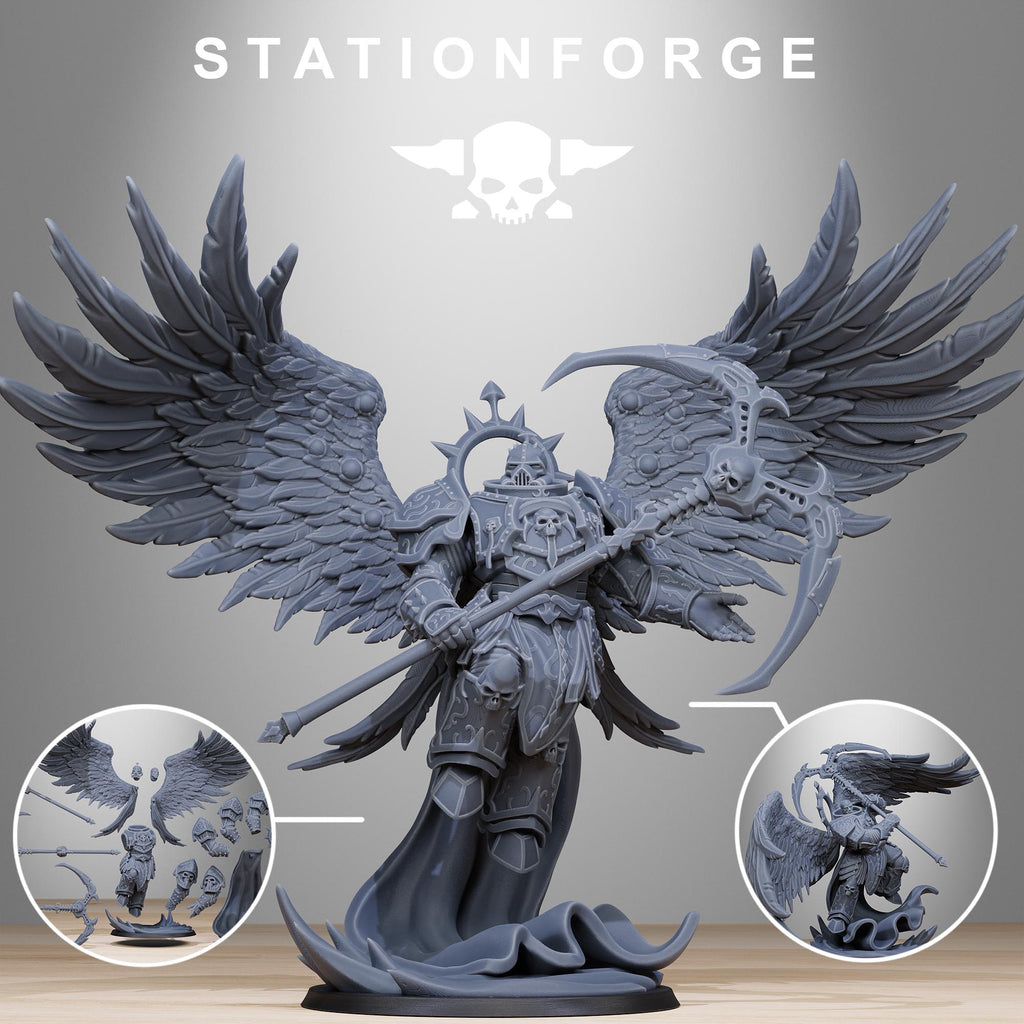 Corrupted Archon Angel - 12k Resolution Station Forge