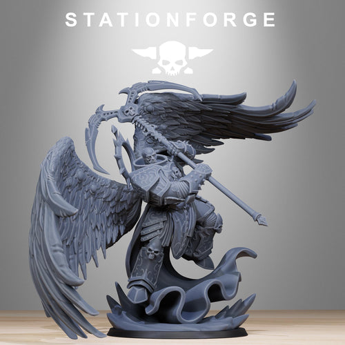 Corrupted Archon Angel - 12k Resolution Station Forge