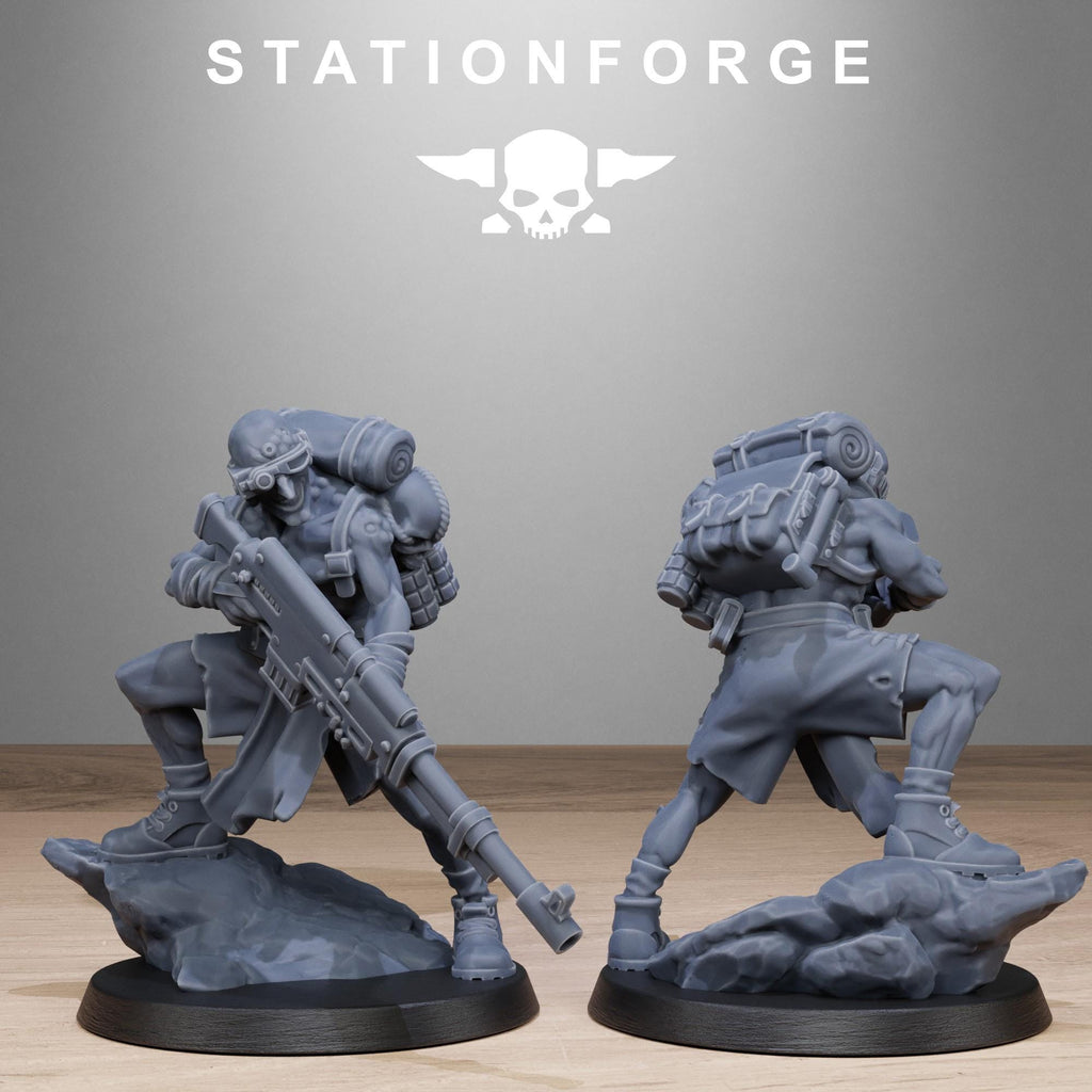 Corrupted Guard Abhumans - 12k Resolution - by Station Forge