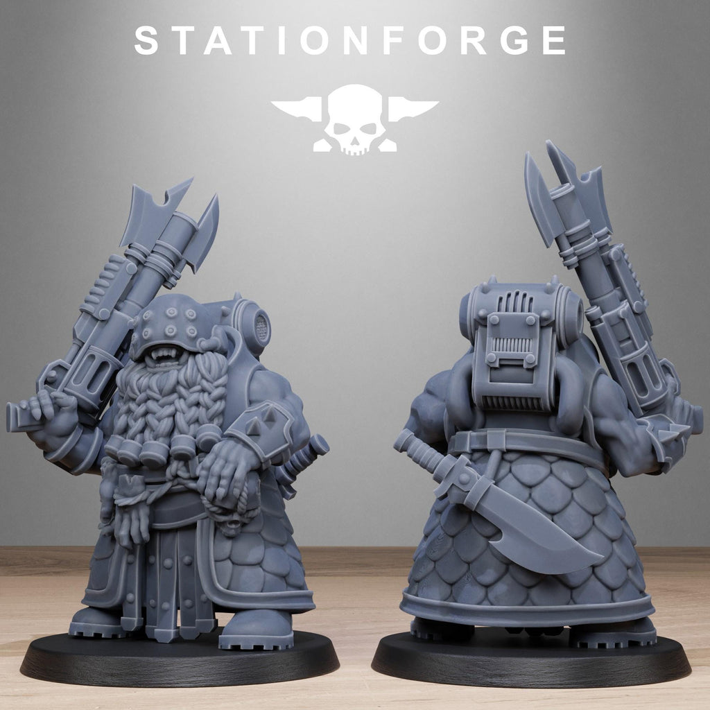 Corrupted Guard Dwarves  - 12k Resolution - by Station Forge