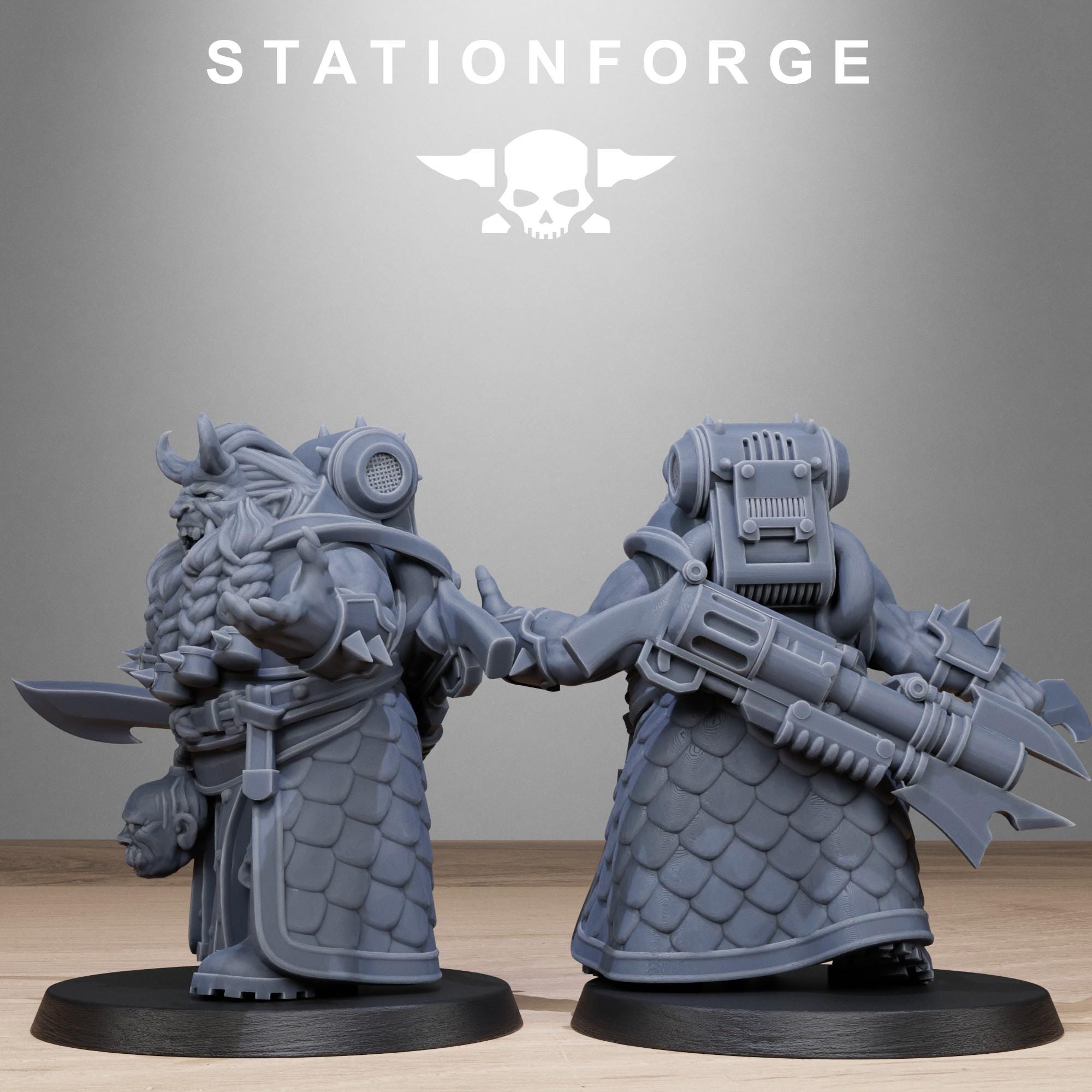 Corrupted Guard Dwarves  - 12k Resolution - by Station Forge