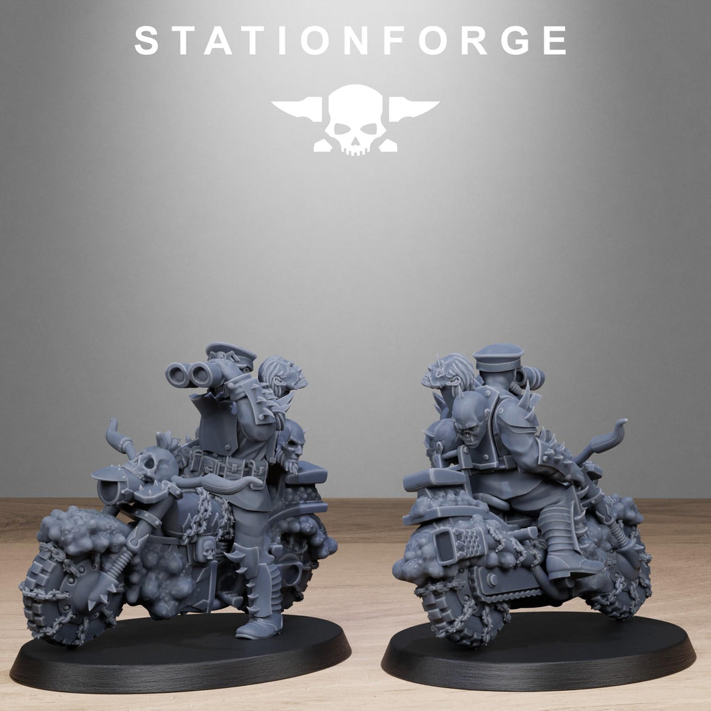 Corrupted Guard Bikers - 12k Resolution - by Station Forge