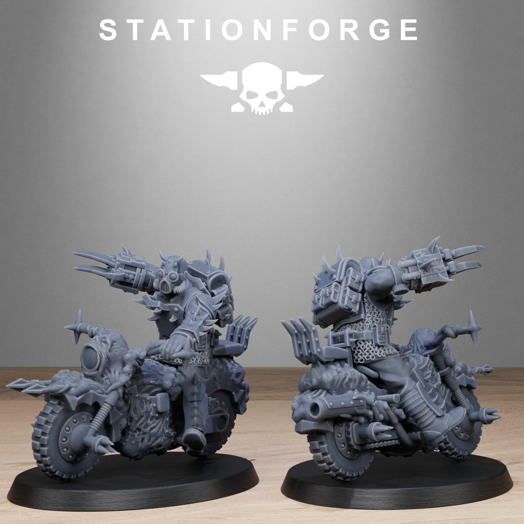 Corrupted Guard Bikers - 12k Resolution - by Station Forge