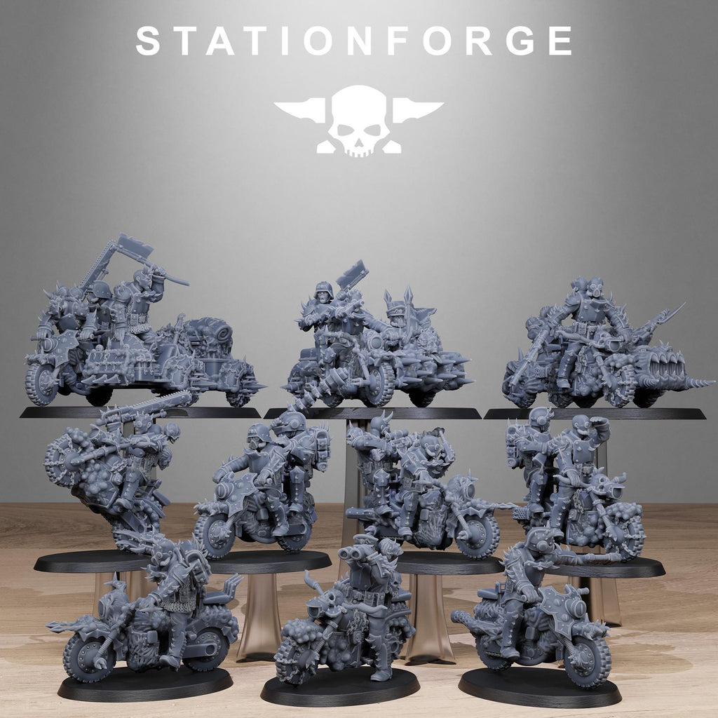 Corrupted Guard Bikers - 12k Resolution - by Station Forge