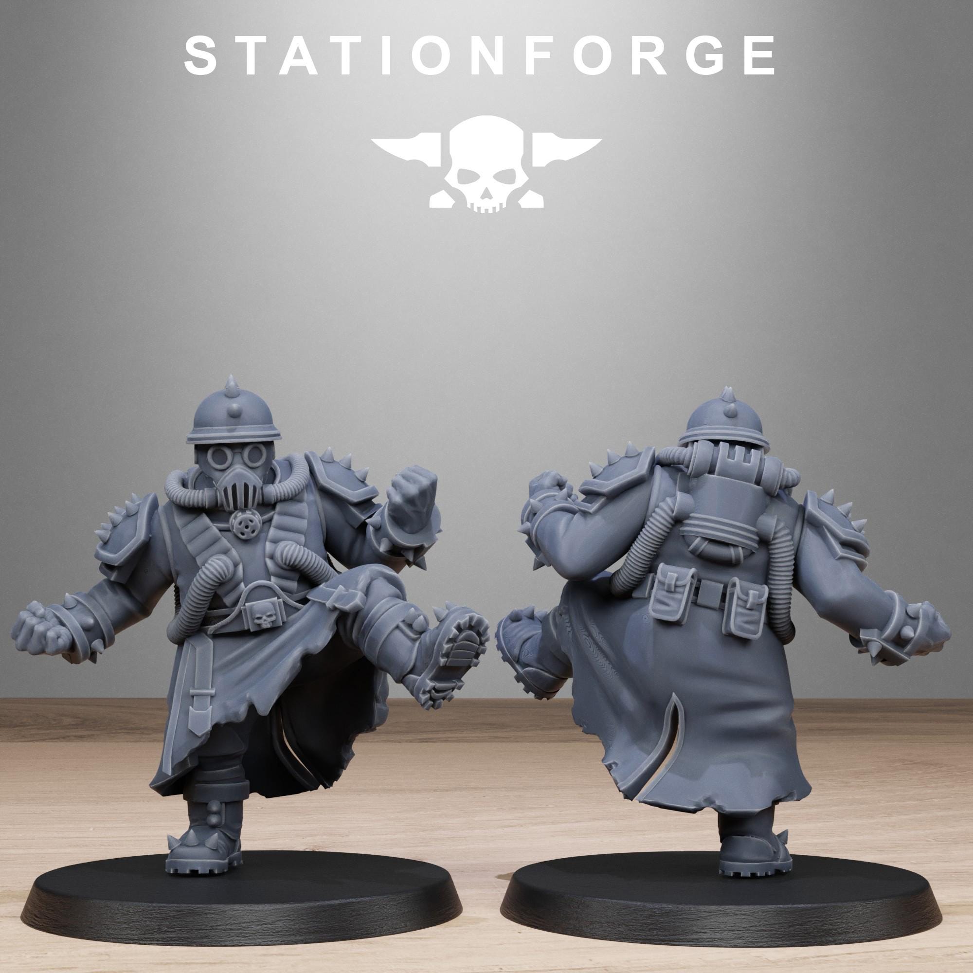 Corrupted Guard Filthcrew Mutants - 12k Resolution - by Station Forge