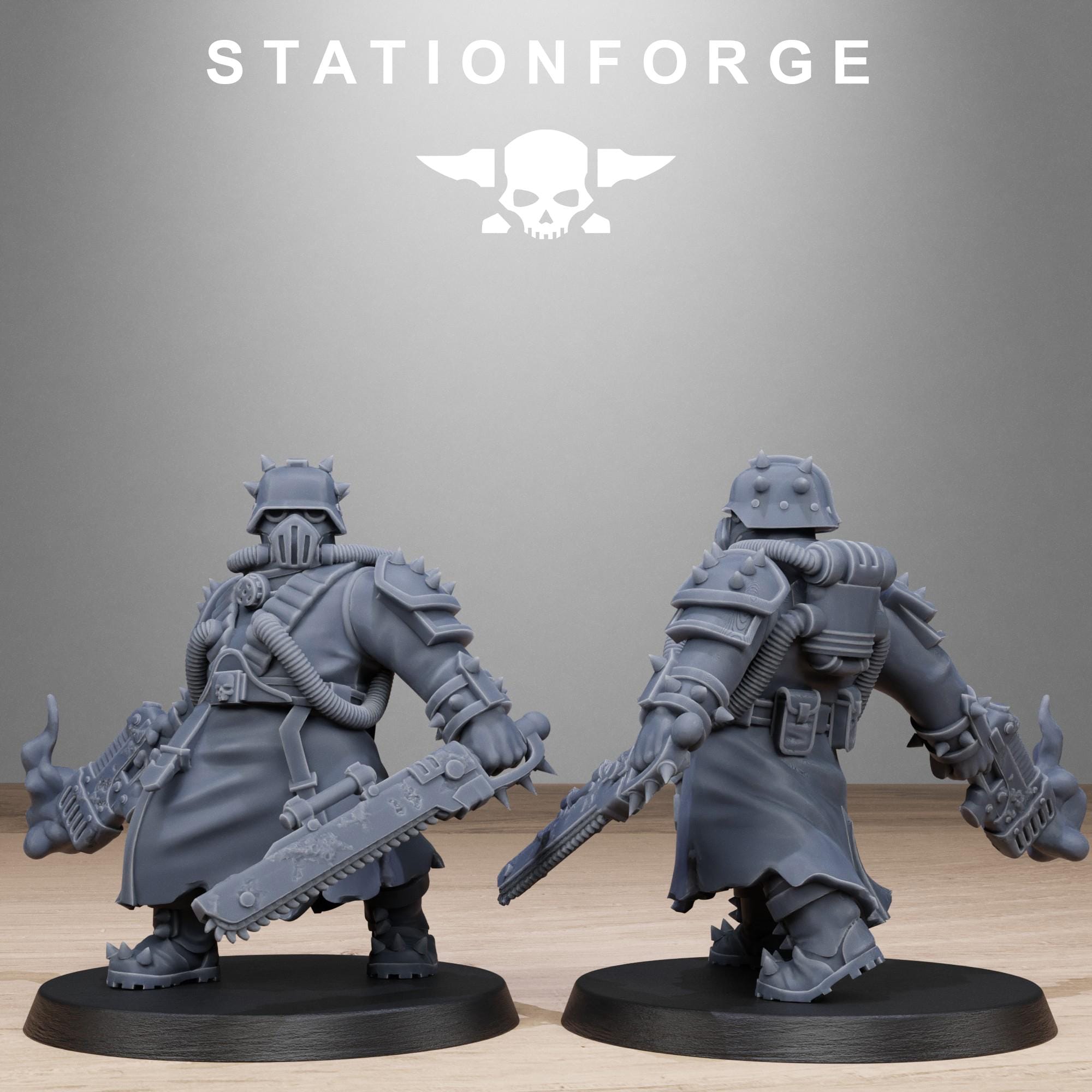 Corrupted Guard Filthcrew Mutants - 12k Resolution - by Station Forge