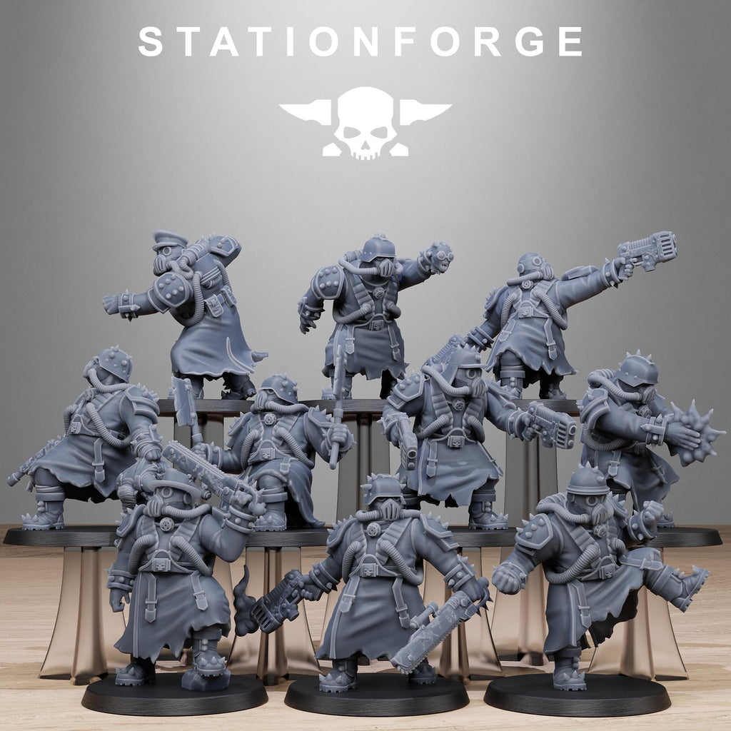 Corrupted Guard Filthcrew Mutants - 12k Resolution - by Station Forge