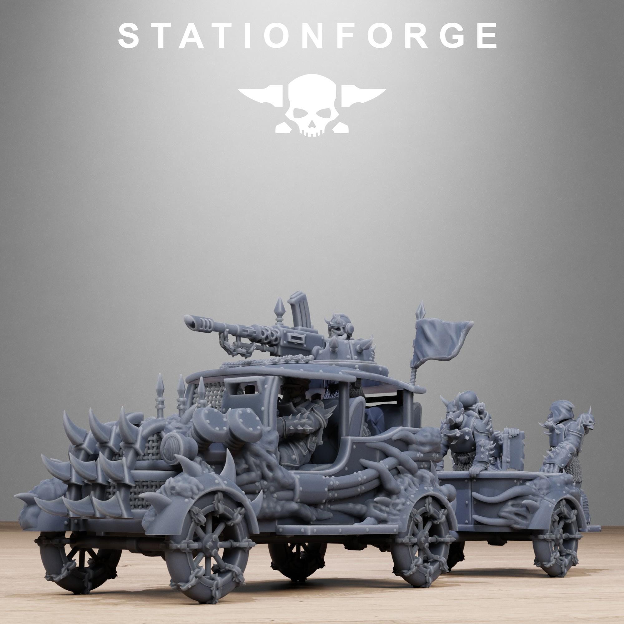 Corrupted Bloody Convoy - in 12k -  by Station Forge