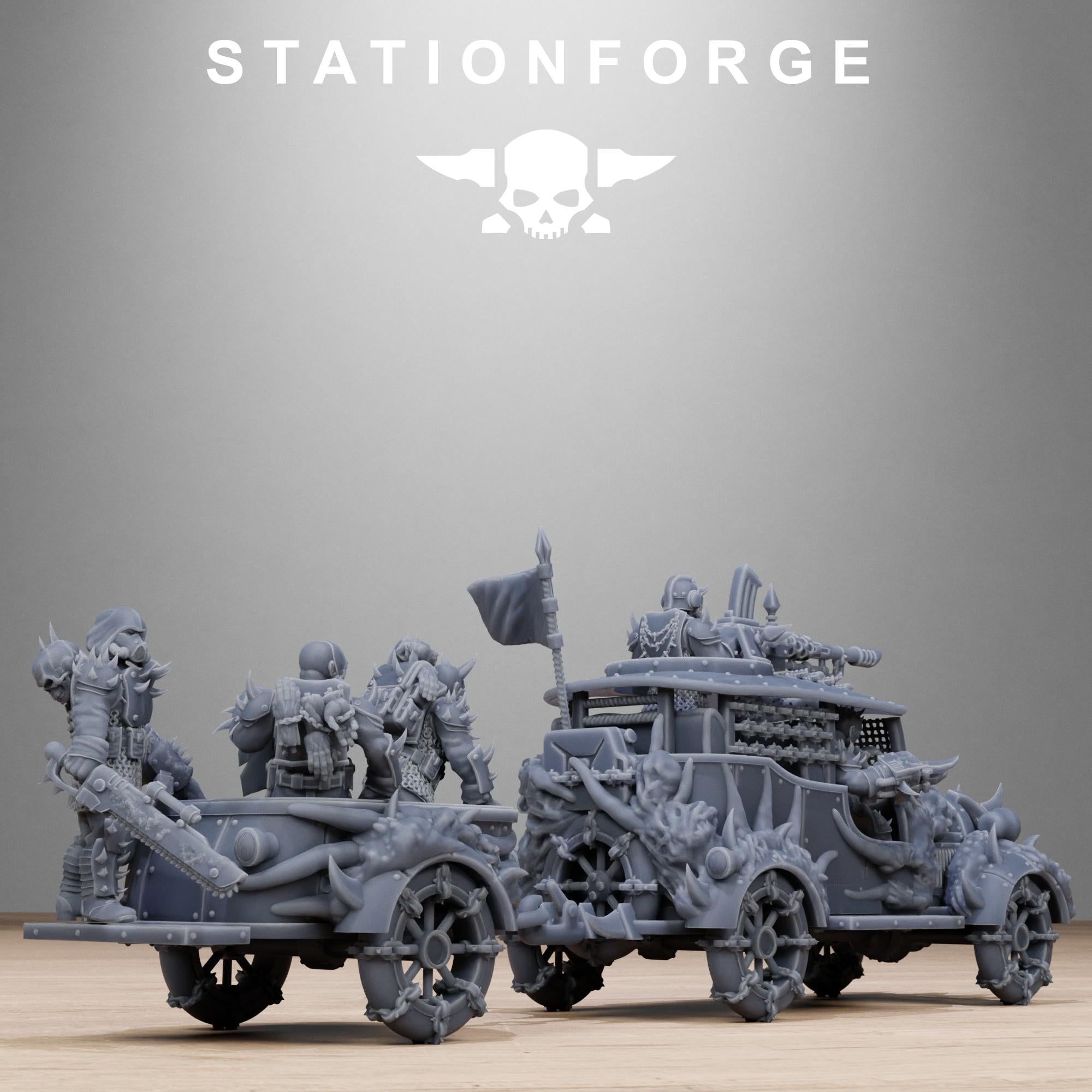Corrupted Bloody Convoy - in 12k -  by Station Forge