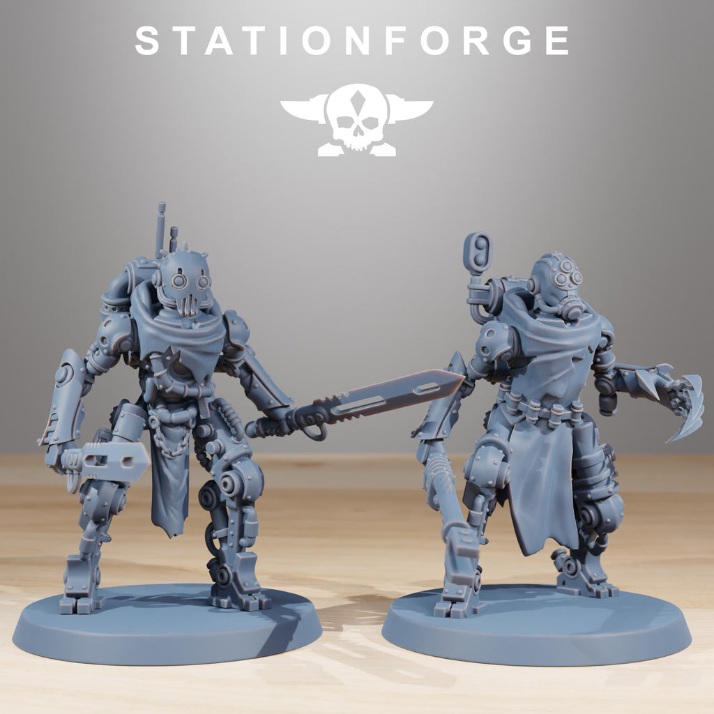 Scavenger Junkbots Builder Kit - in 12k -  by Station Forge