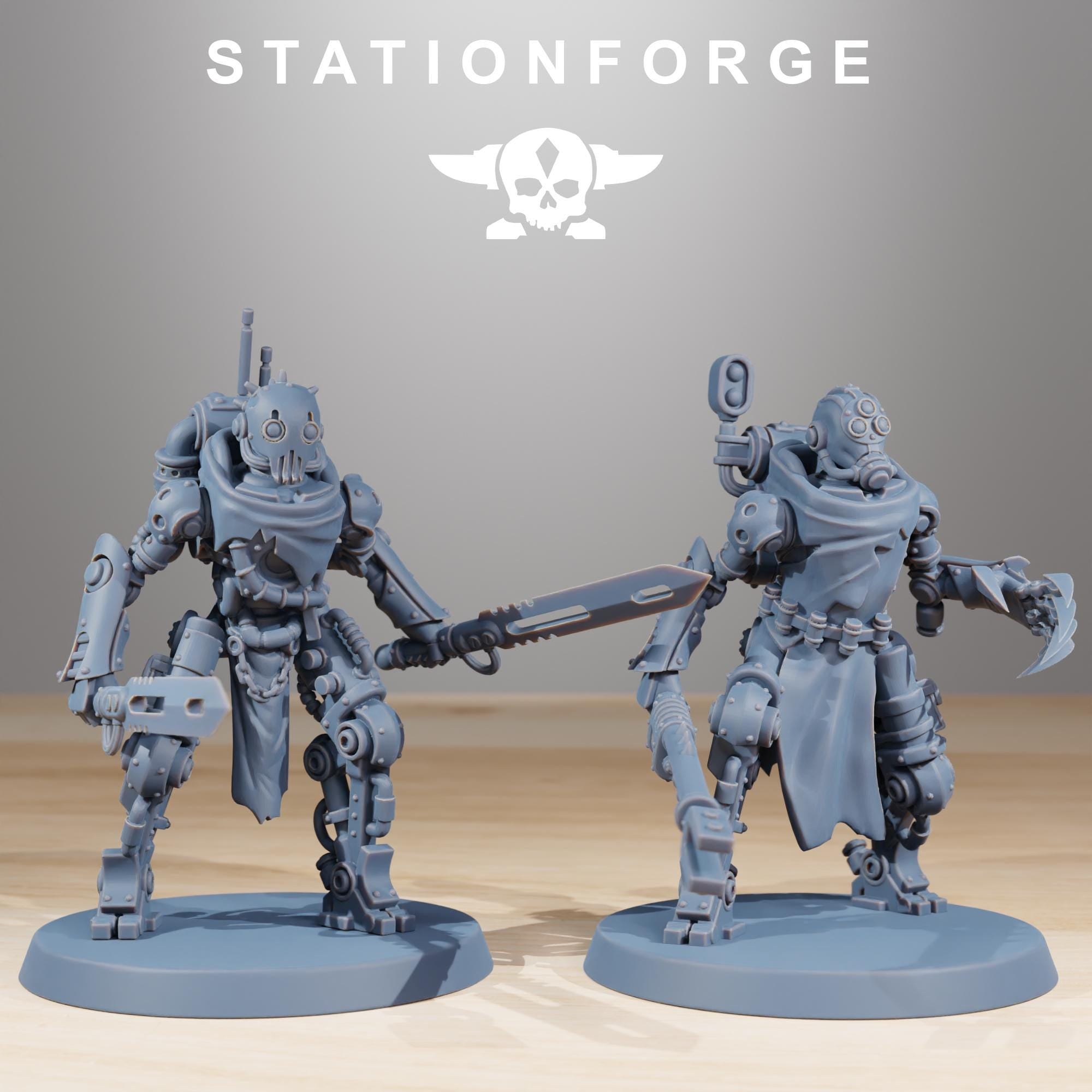 Scavenger Junkbots Builder Kit - in 12k -  by Station Forge