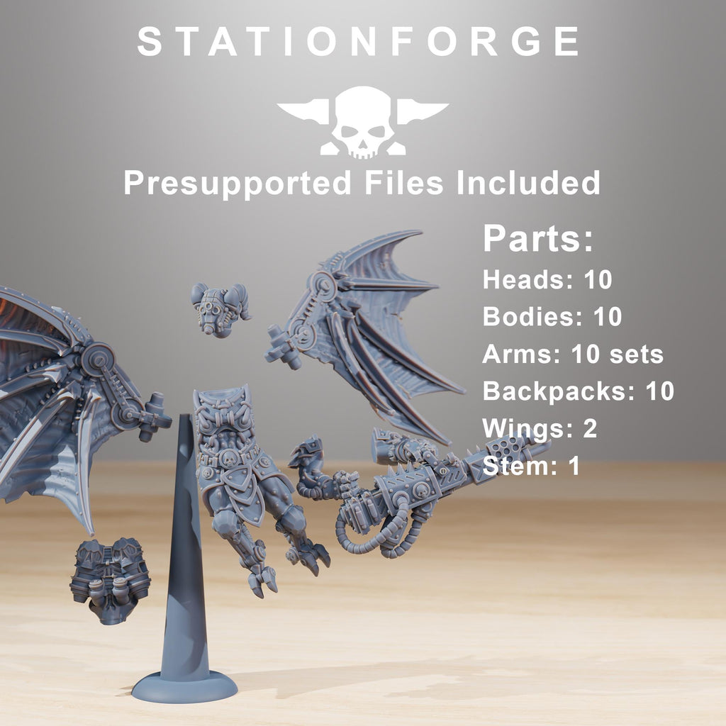Pythonicus Flyers - in 12k -  by Station Forge