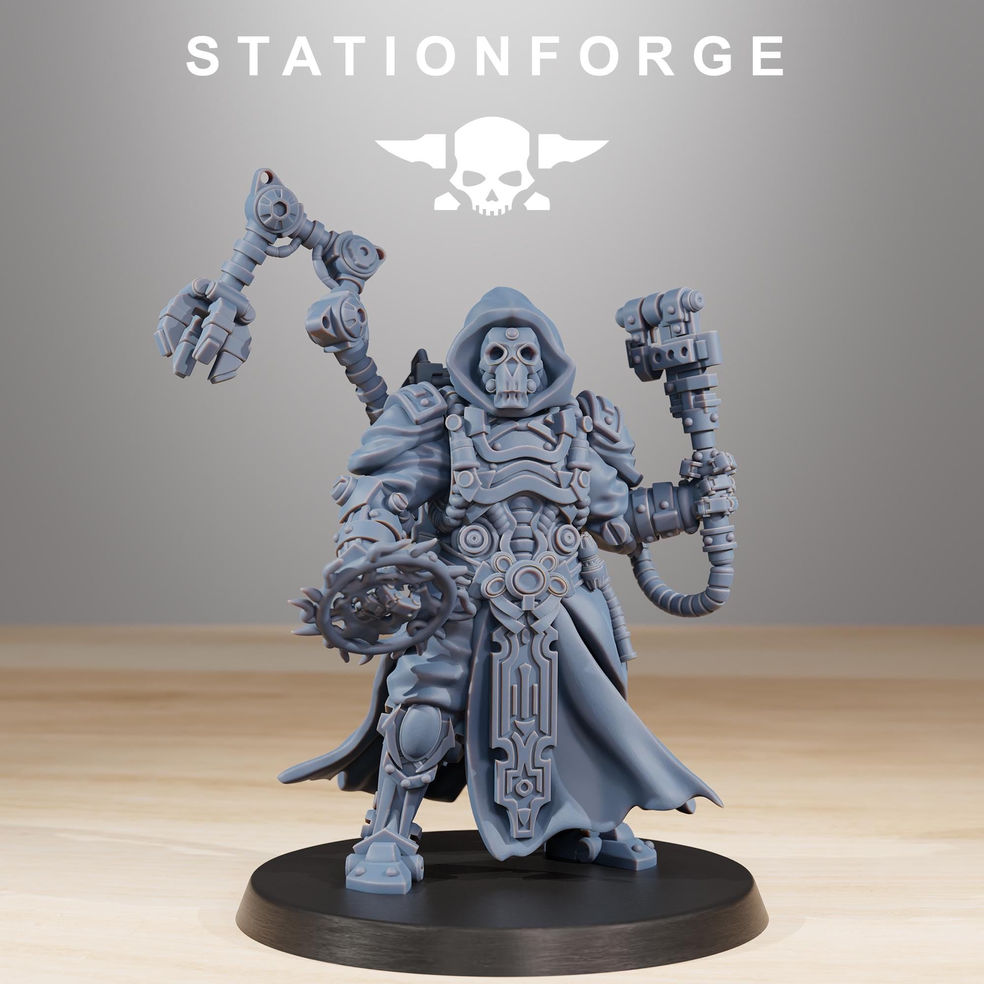 Scavenger Techno Priest - in 12k -  by Station Forge