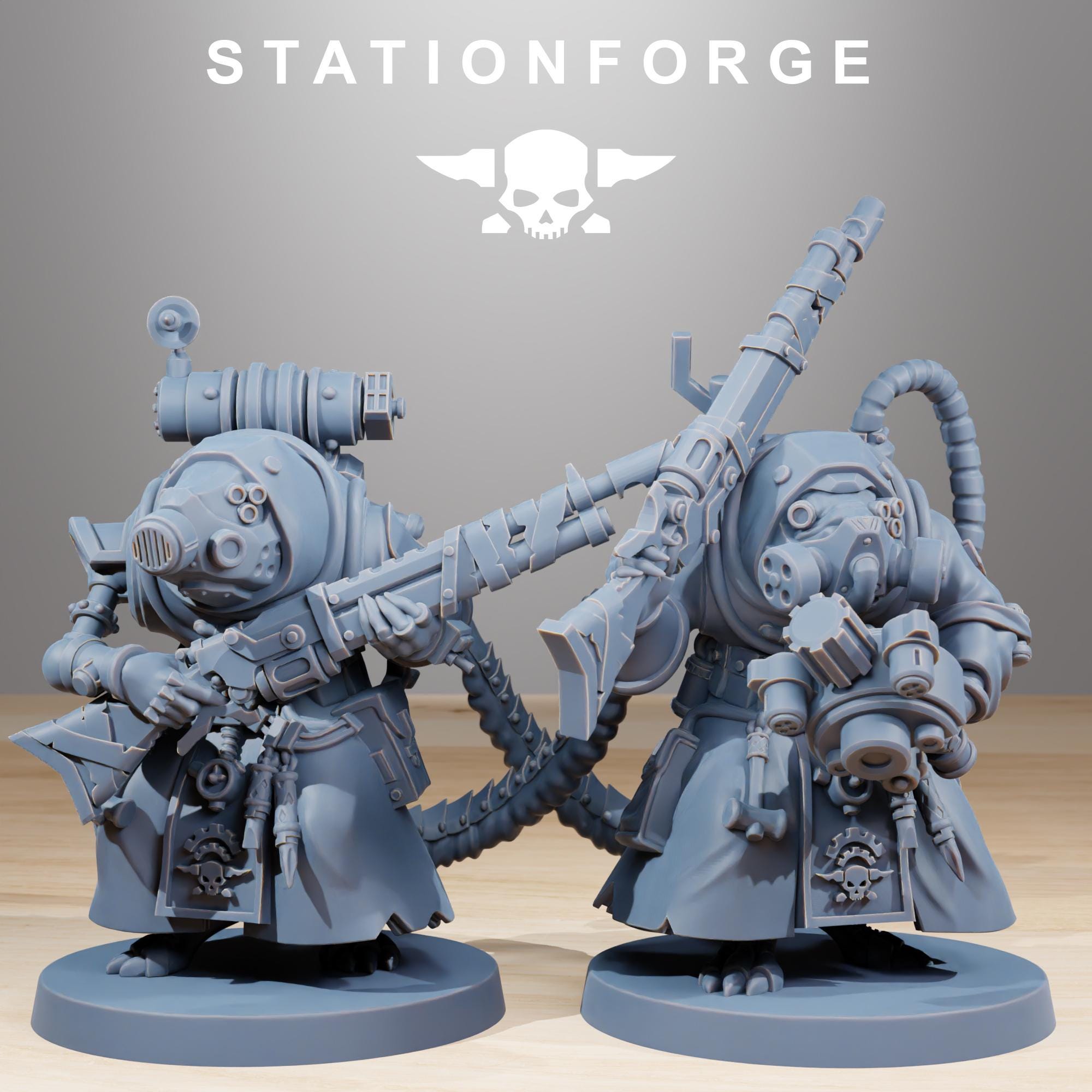 Raticus Grunts - in 12k -  by Station Forge