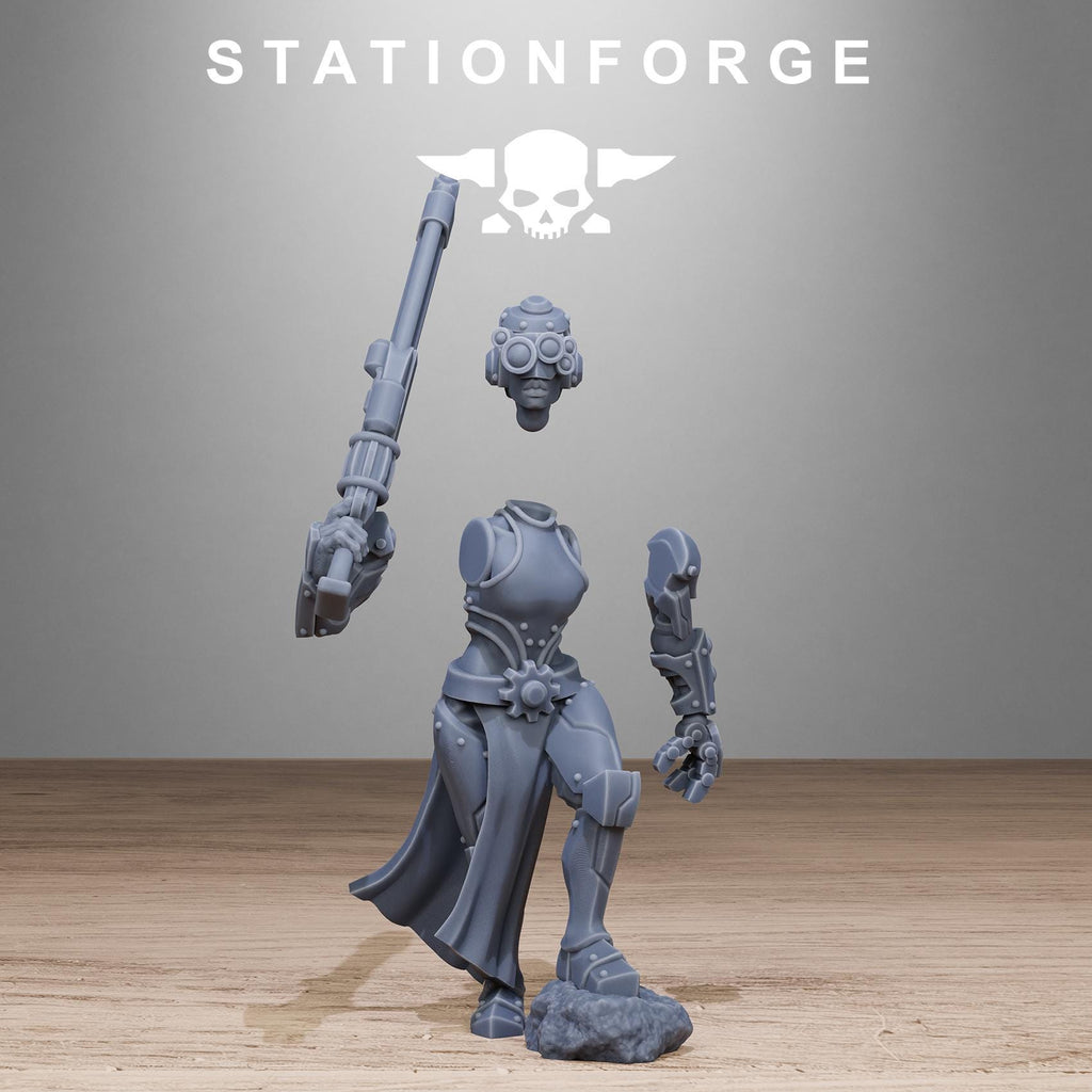 Scavenger Sisters Infantry - in 12k -  by Station Forge