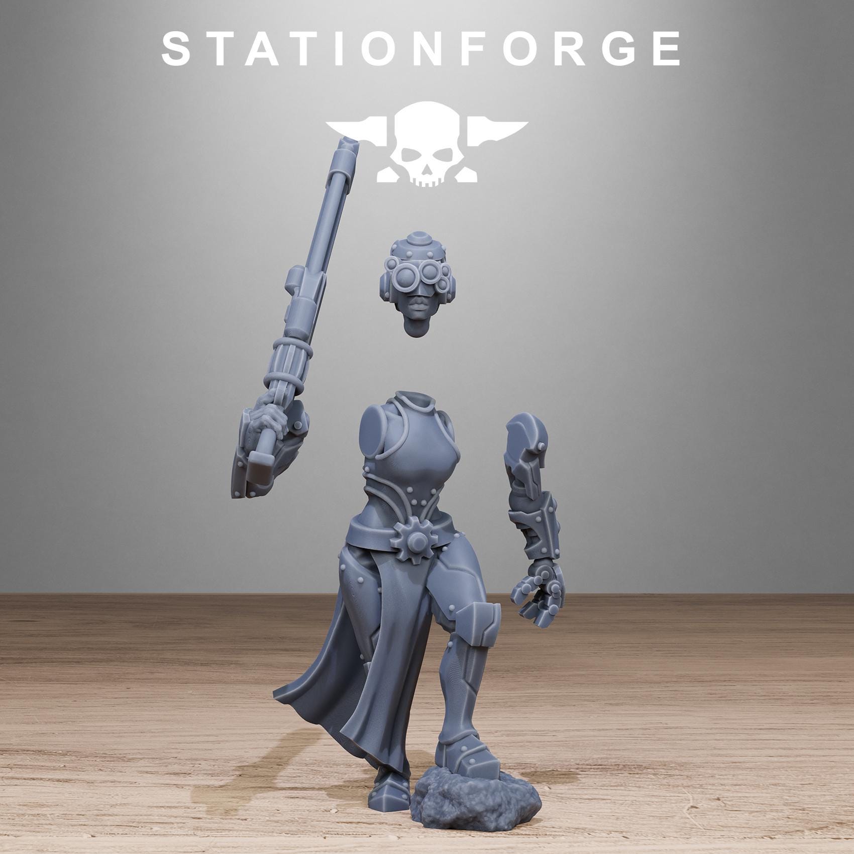 Scavenger Sisters Infantry - in 12k -  by Station Forge