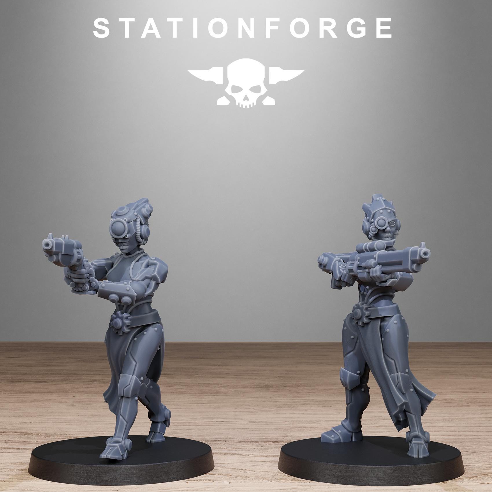 Scavenger Sisters Infantry - in 12k -  by Station Forge