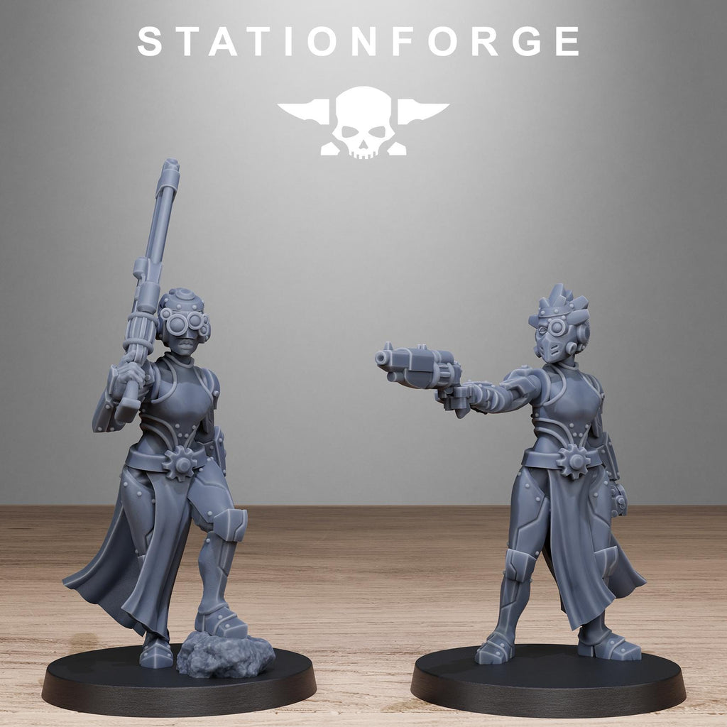 Scavenger Sisters Infantry - in 12k -  by Station Forge