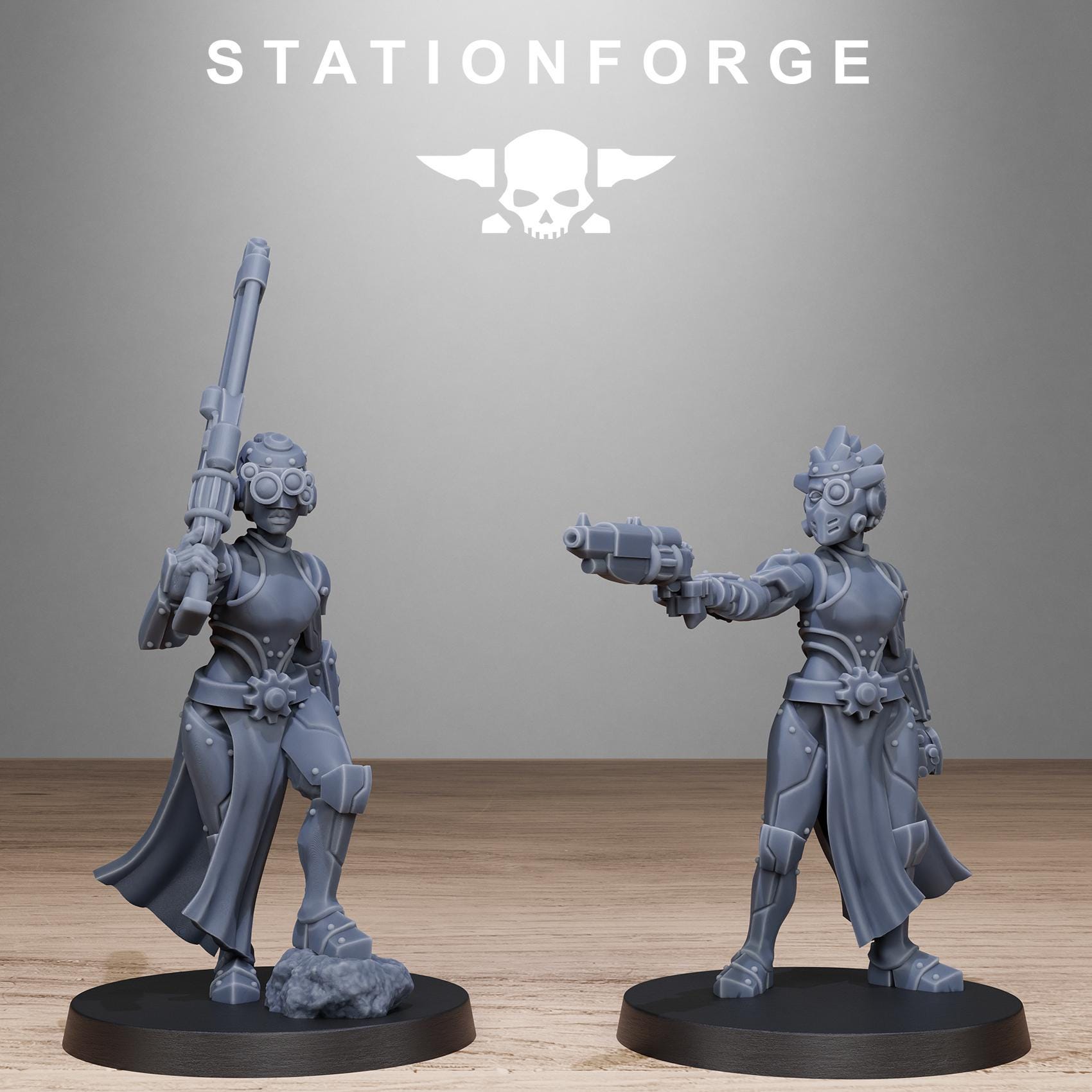 Scavenger Sisters Infantry - in 12k -  by Station Forge