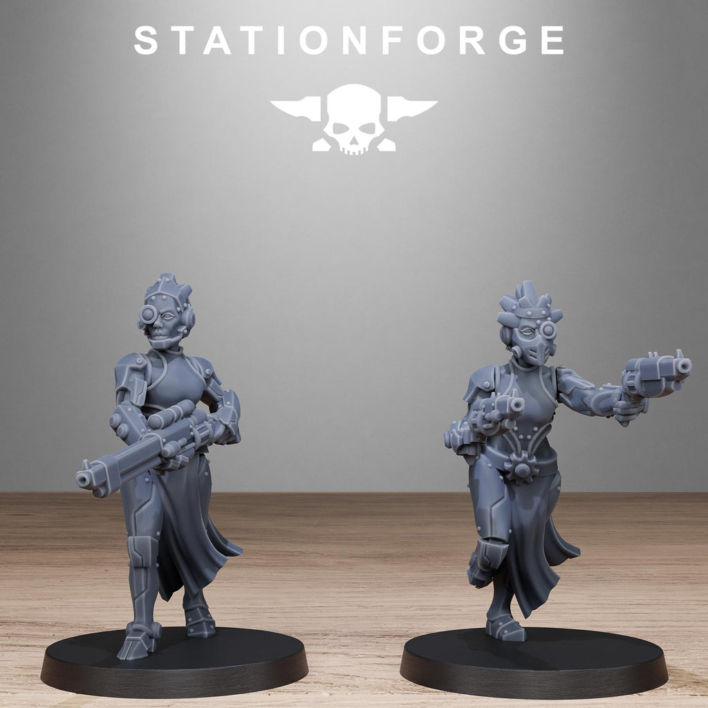 Scavenger Sisters Infantry - in 12k -  by Station Forge