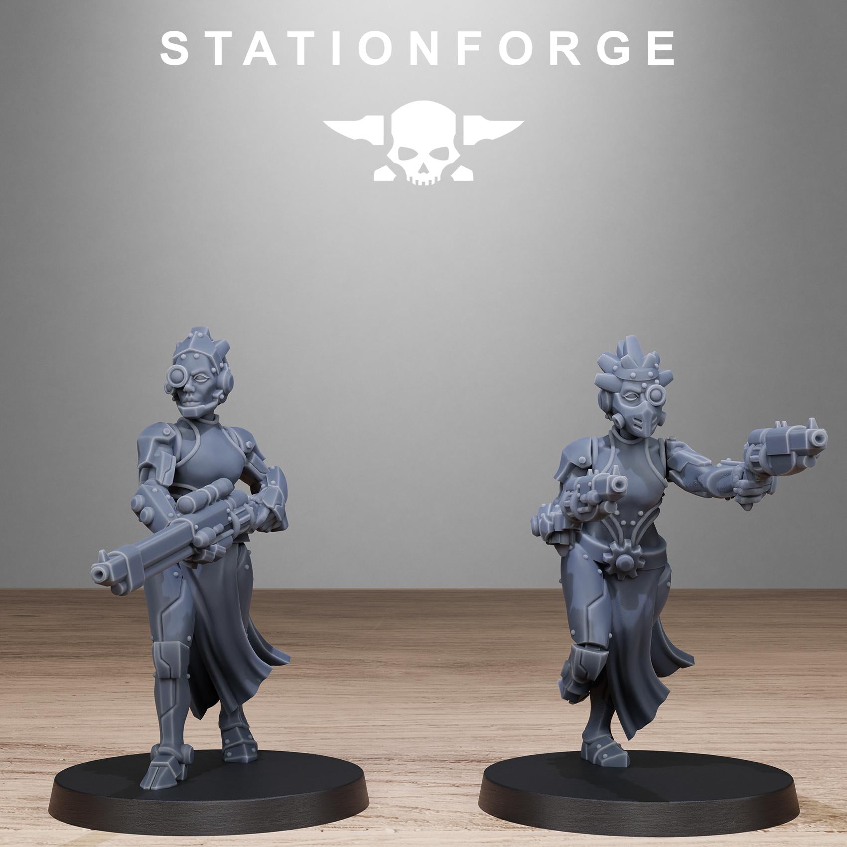Scavenger Sisters Infantry - in 12k -  by Station Forge