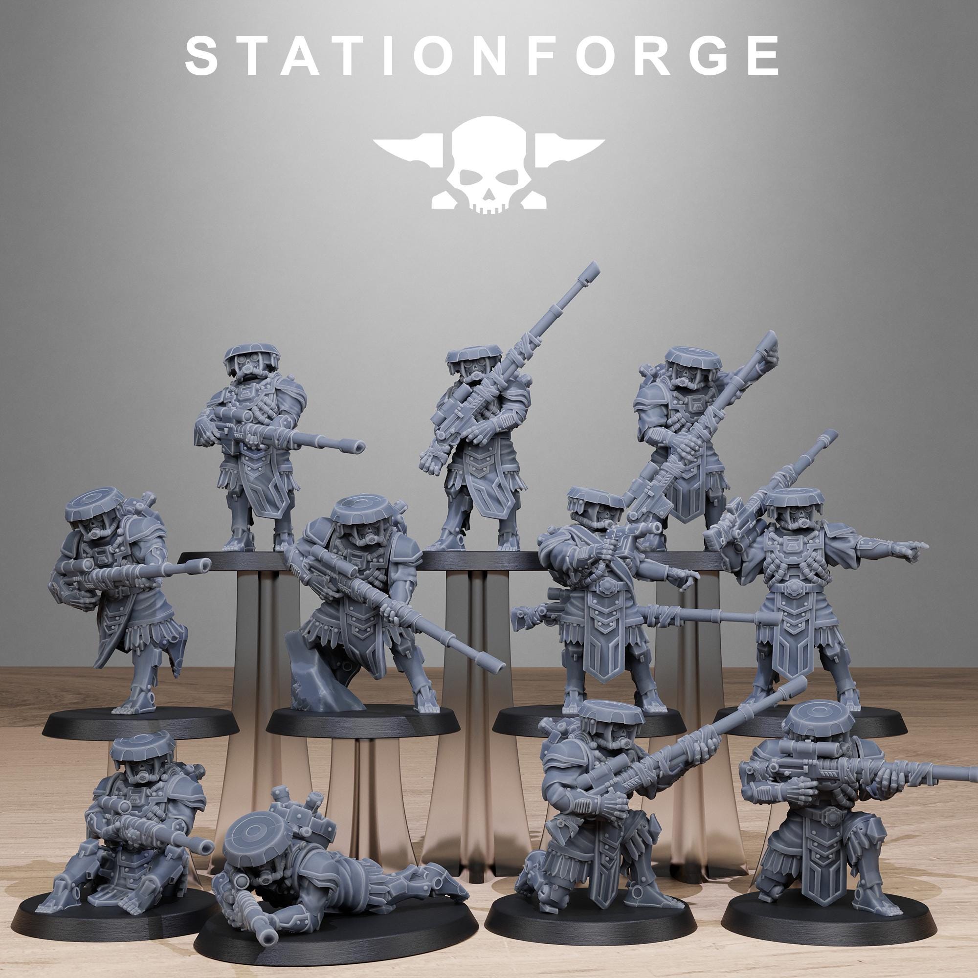 Scavenger Snipers - in 12k -  by Station Forge