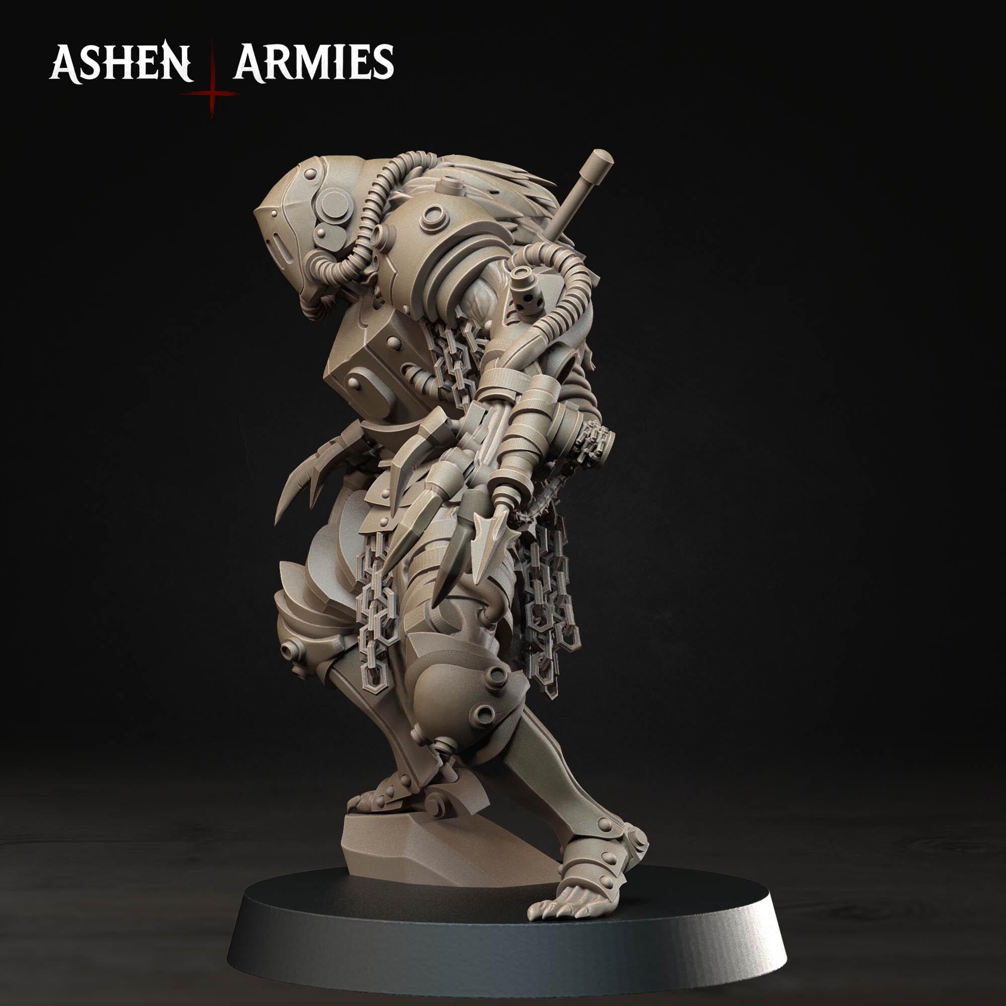 Bullet Crusade | Hellbound Apostasy - Death Commando - in 12k - by Ashen Armies