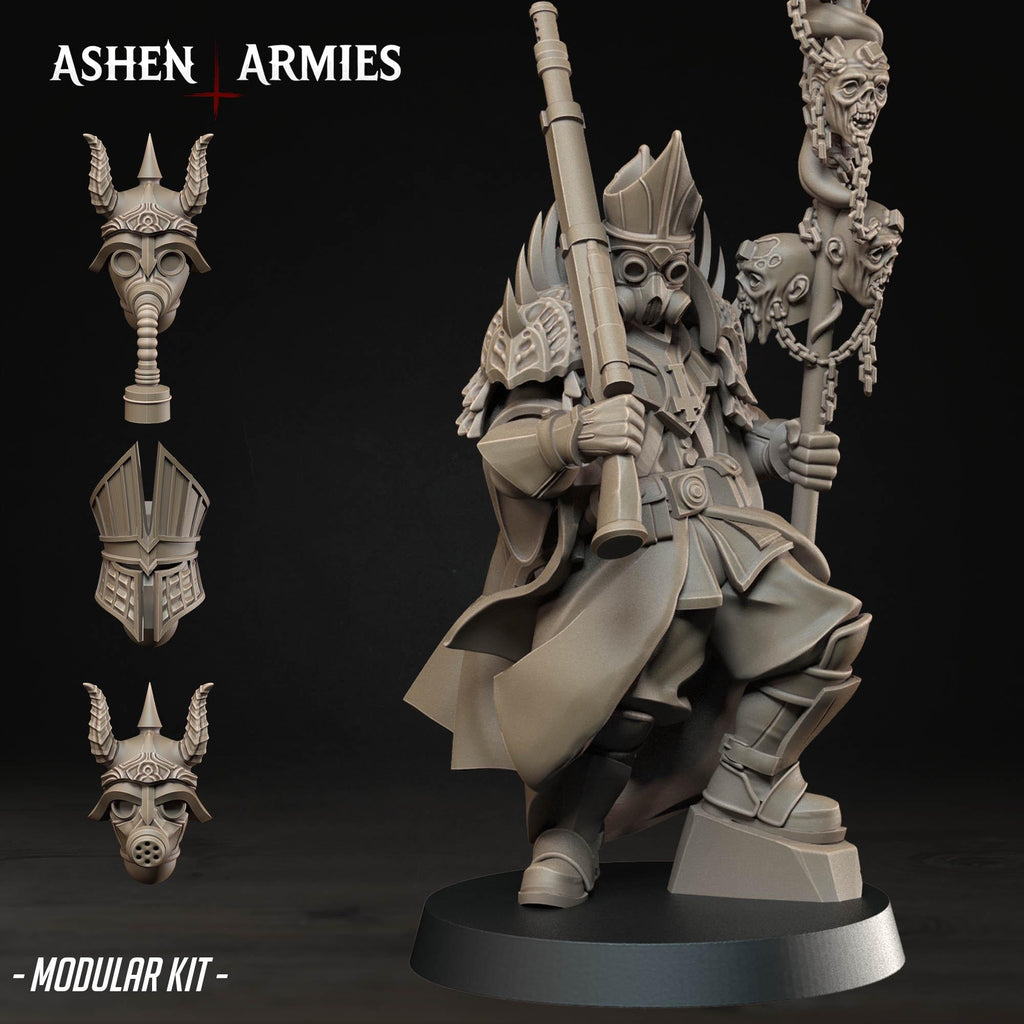 Bullet Crusade | Hellbound Apostasy - Heretic Priest  - in 12k - by Ashen Armies