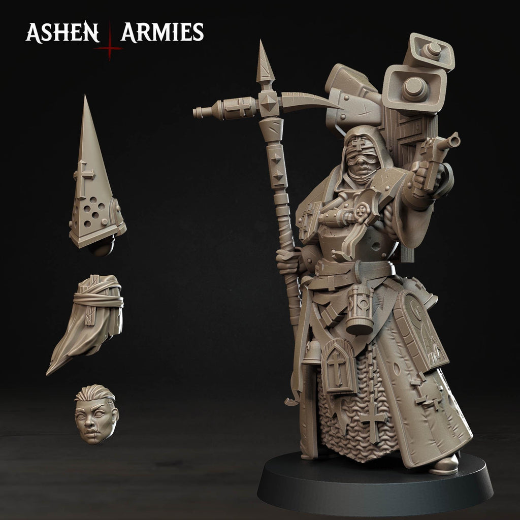 Bullet Crusade | Bleeding Procession - War Prophet  - in 12k - by Ashen Armies