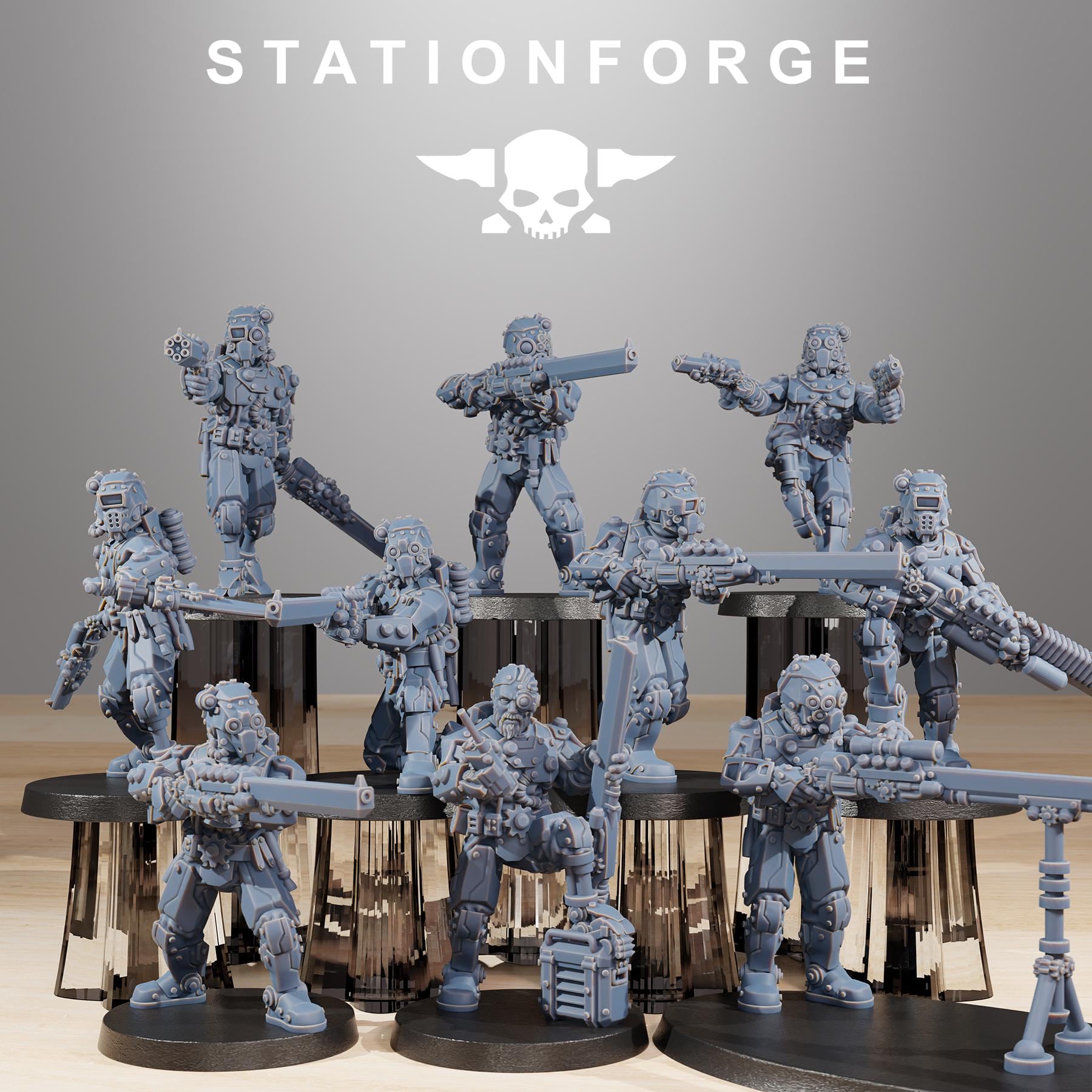 Scavenger Security Patrol - in 12k -  by Station Forge