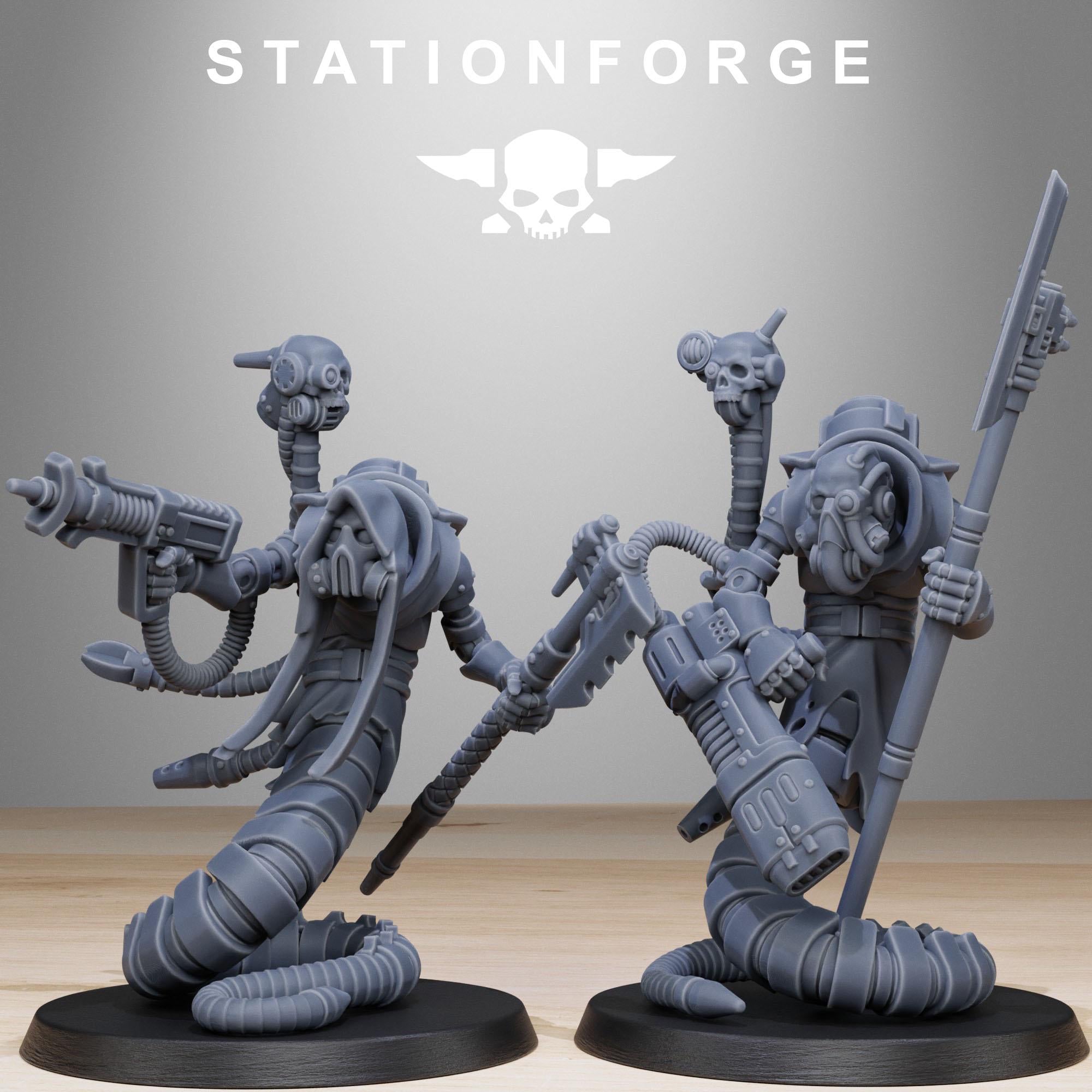 Scavenger Serpents - in 12k -  by Station Forge